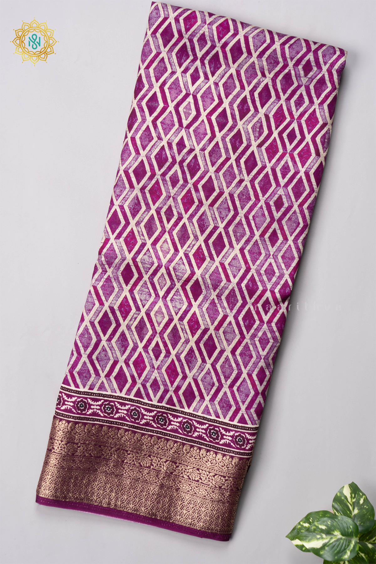 MAGENTA - SEMI CREPE SILK
