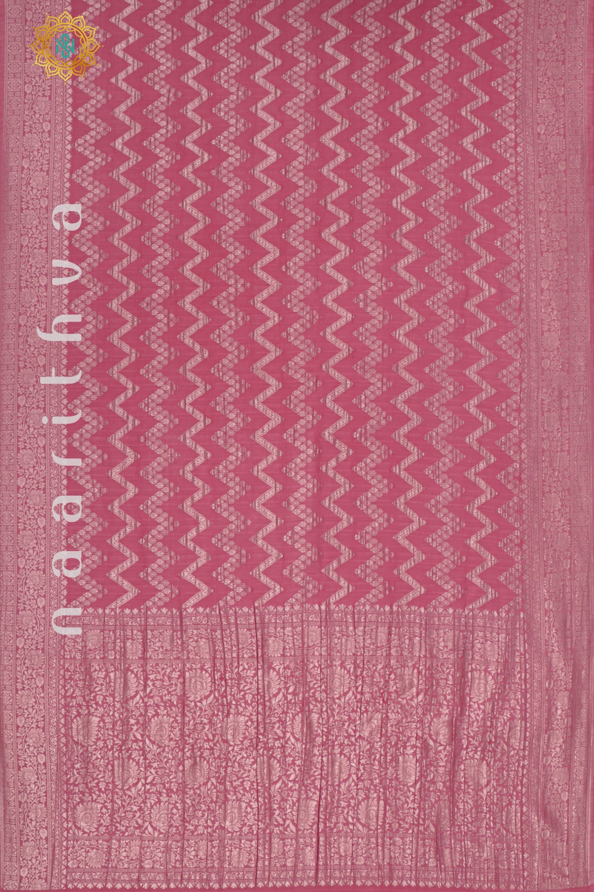 PEACHISH PINK - TUSSAR GEORGETTE