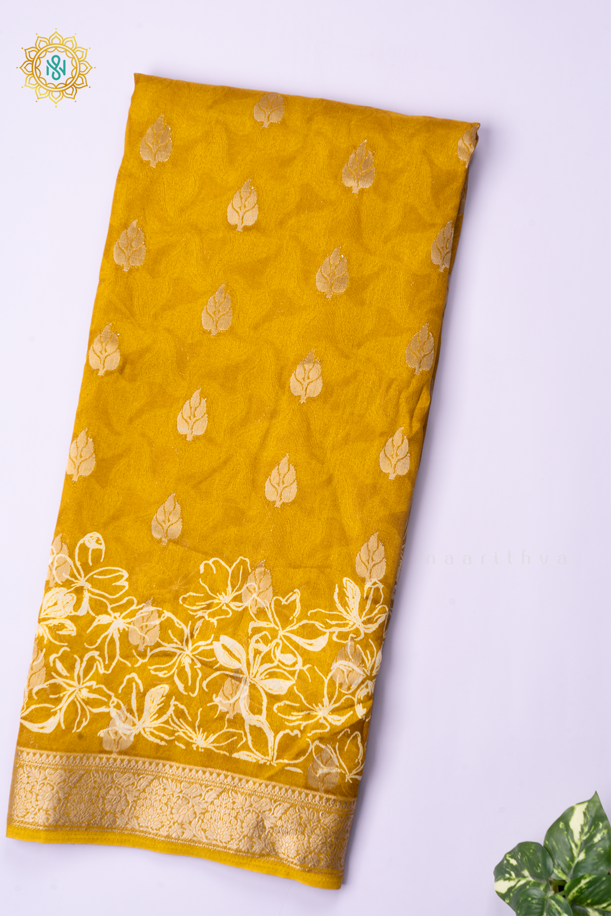 YELLOW - SEMI GEORGETTE