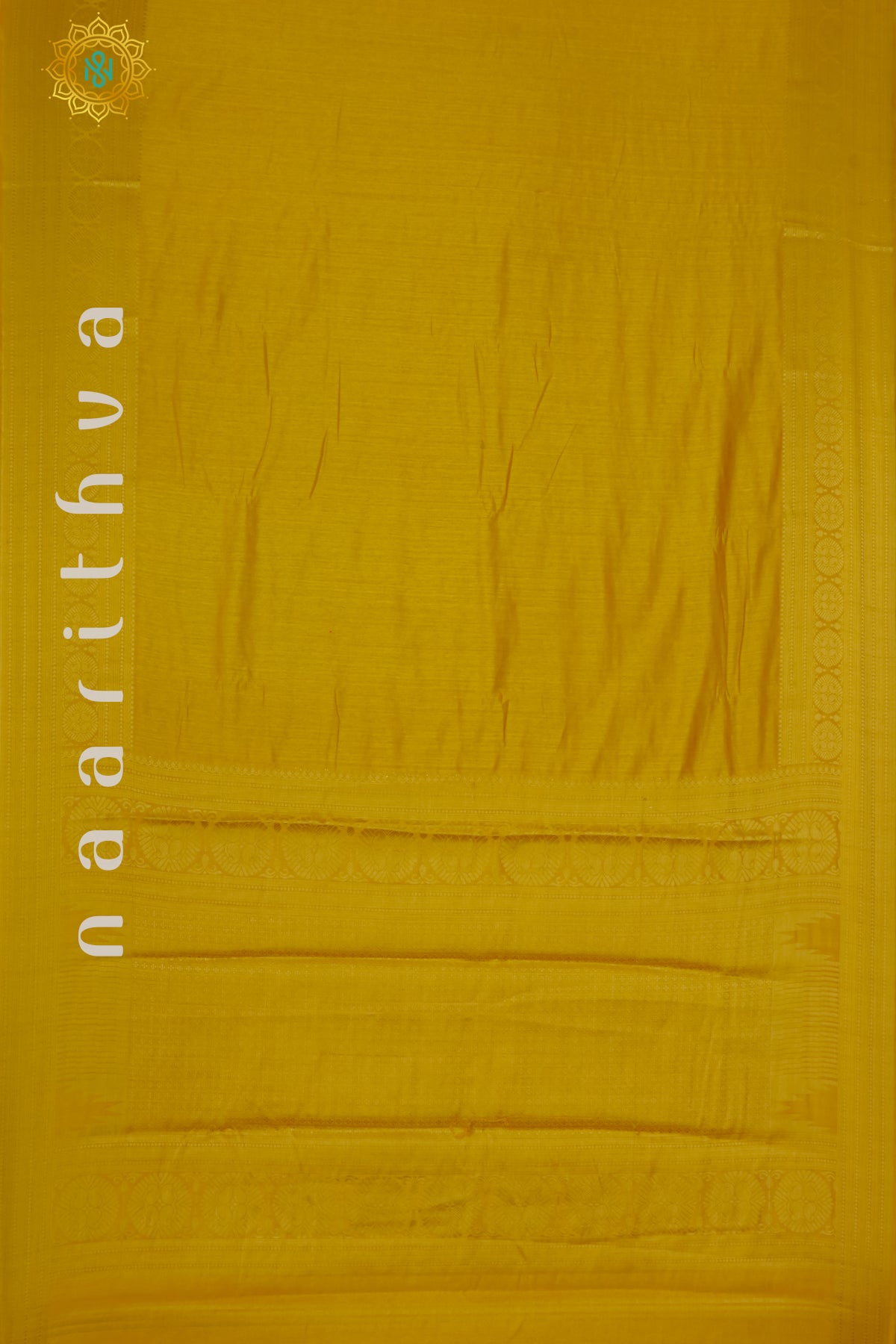 YELLOW - SEMI RAW SILK