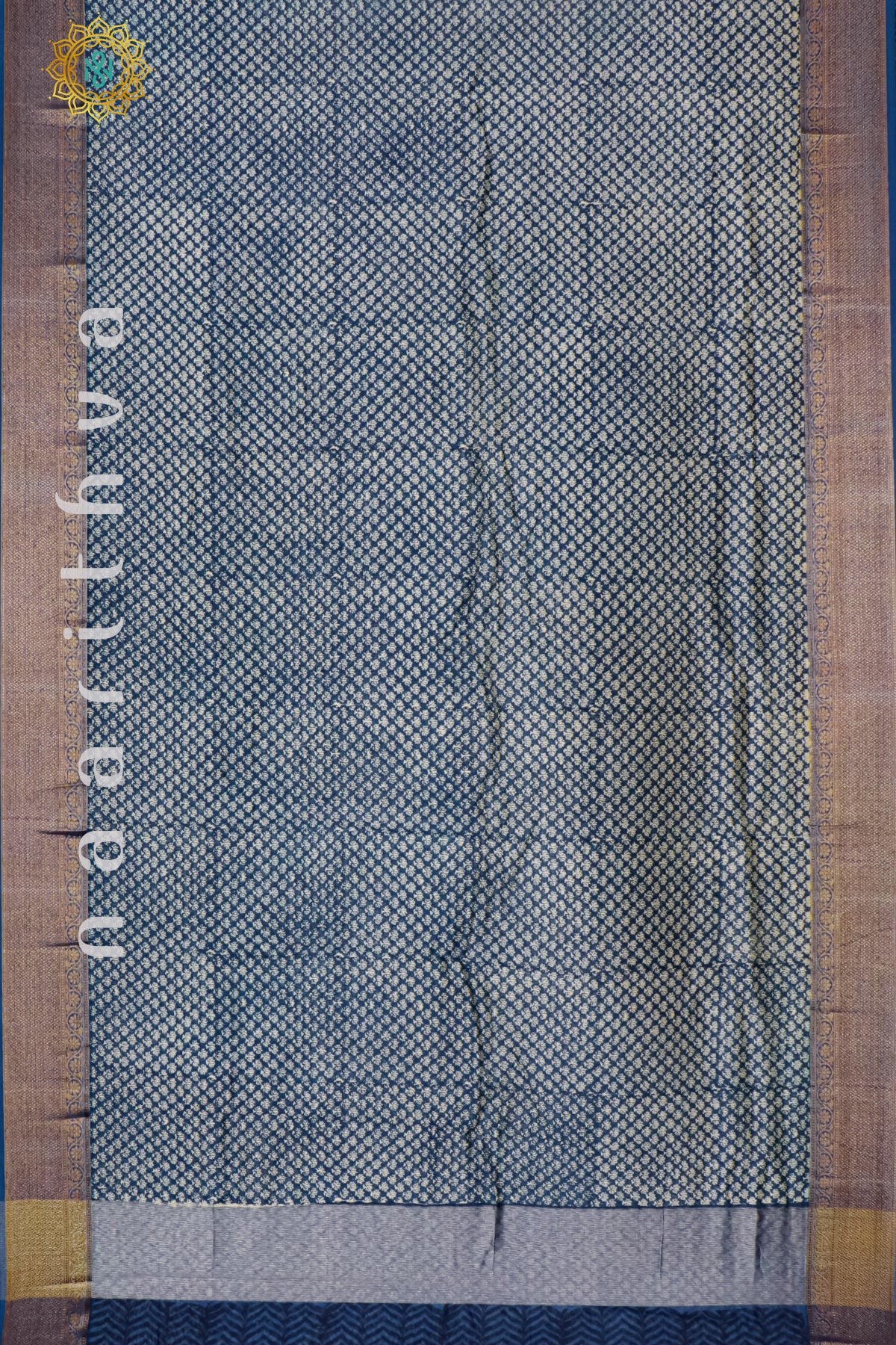 BLUE - CHANDERI SILK COTTON