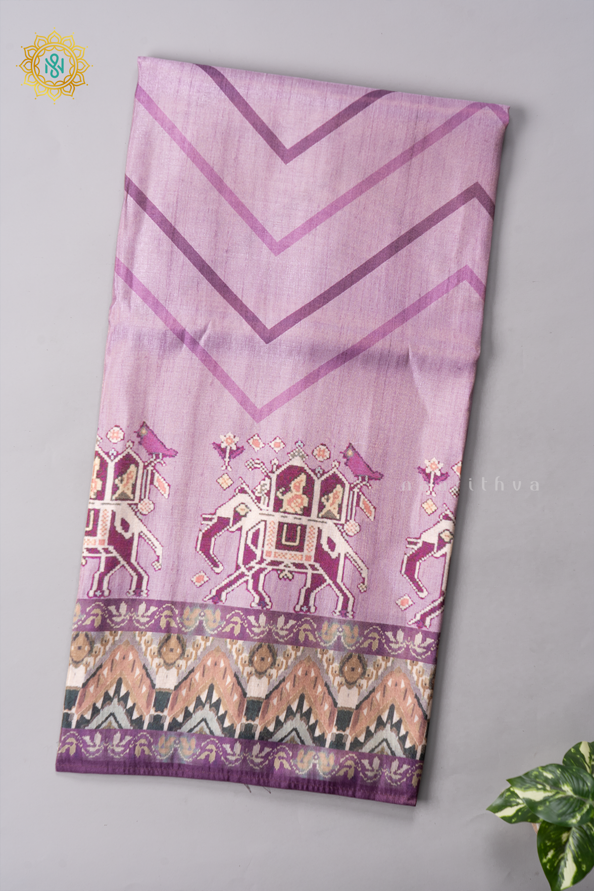 LAVENDER WITH MAGENTA - SEMI TISSUE