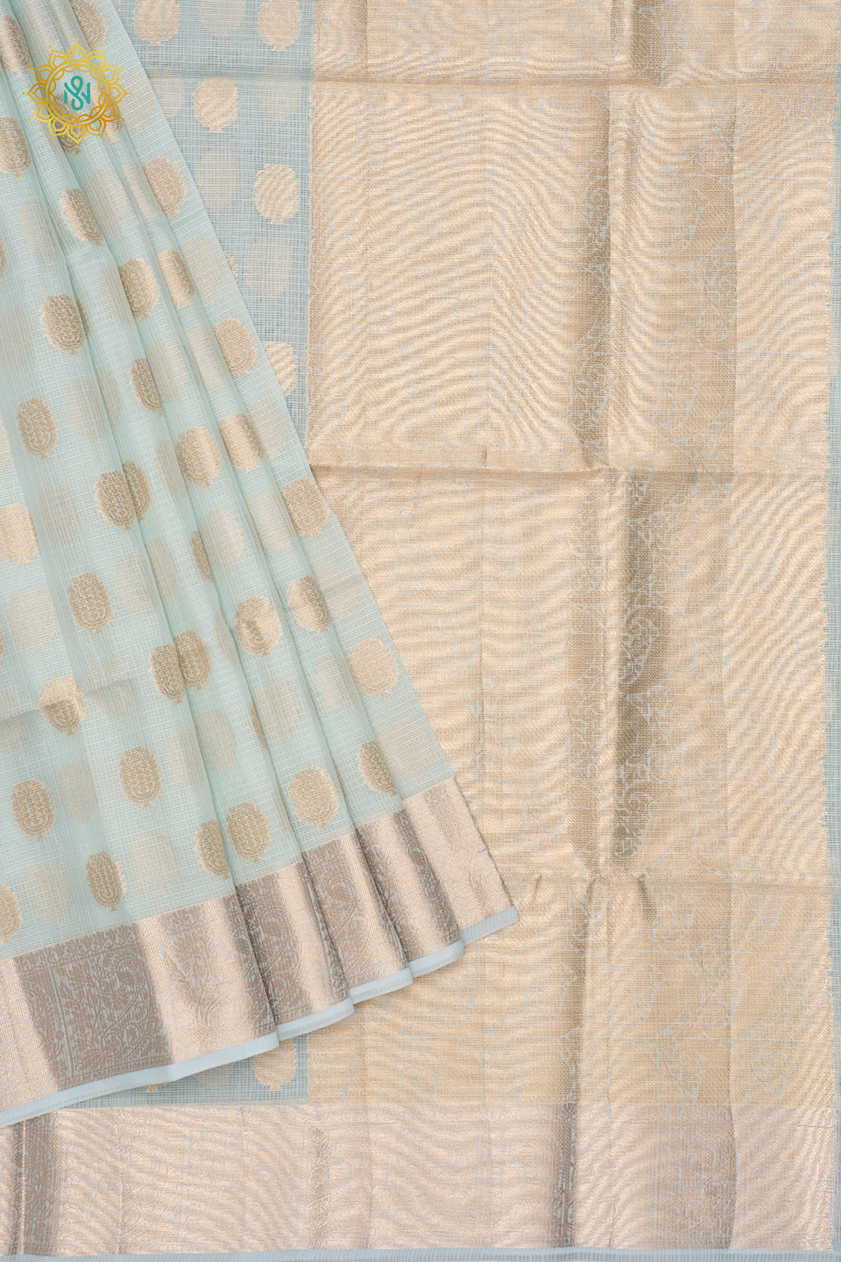 AQUA BLUE - SILK COTTON