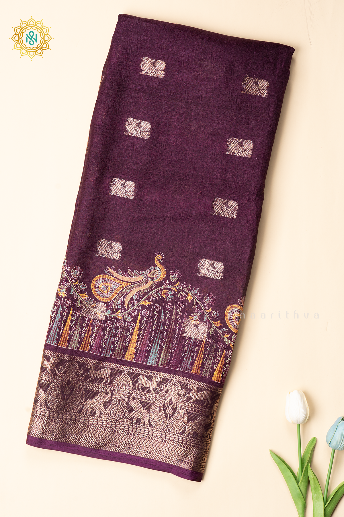 WINE - SEMI GEORGETTE