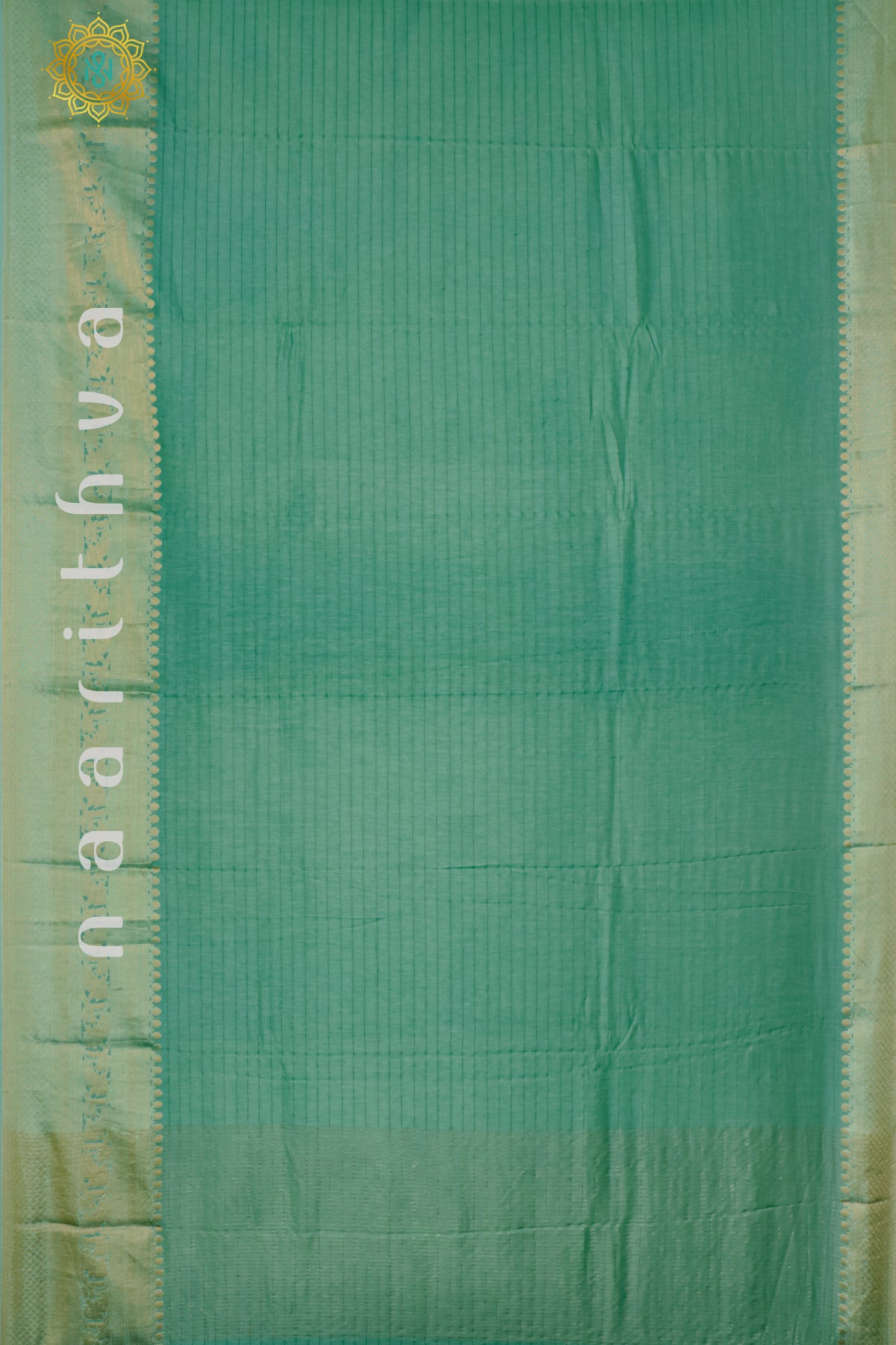 AQUA GREEN - SEMI CREPE SILK