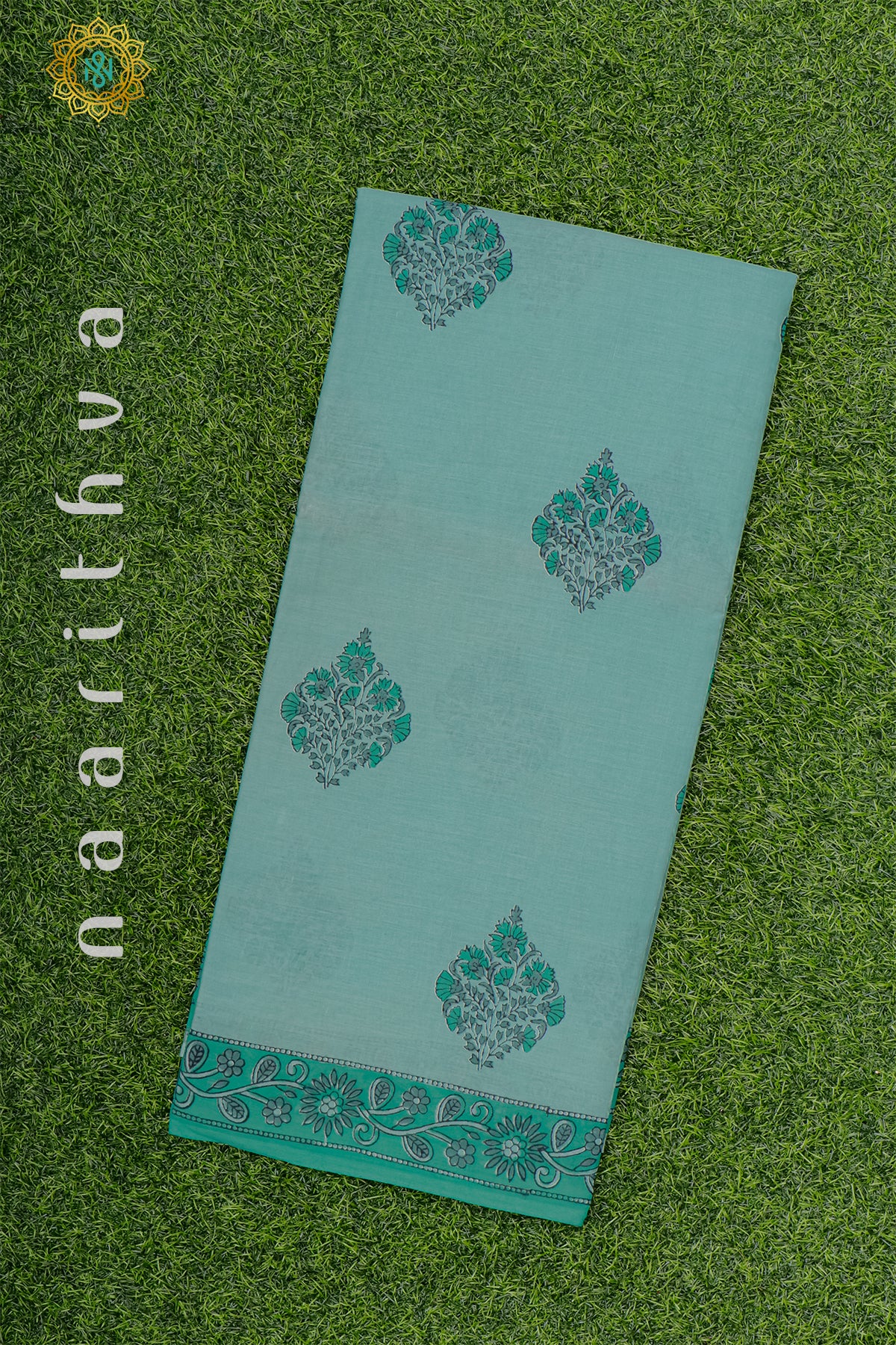 AQUA GREEN - MUL COTTON