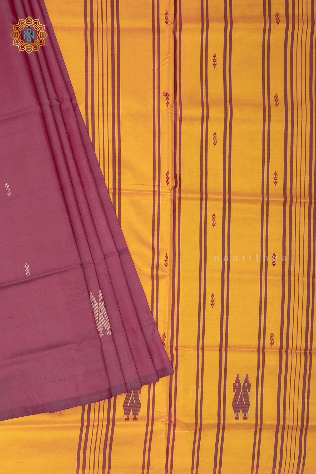 MAGENTA WITH YELLOW - BANANA PITH