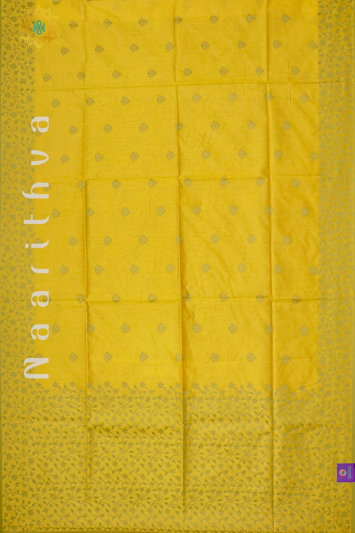 YELLOW - POLY SILK COTTON