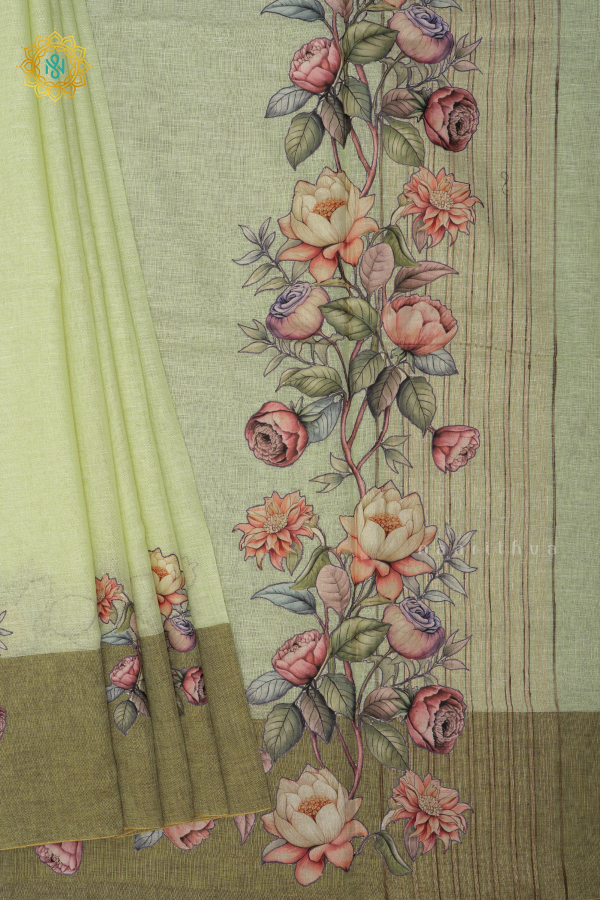 LIGHT GREEN - LINEN BY COTTON