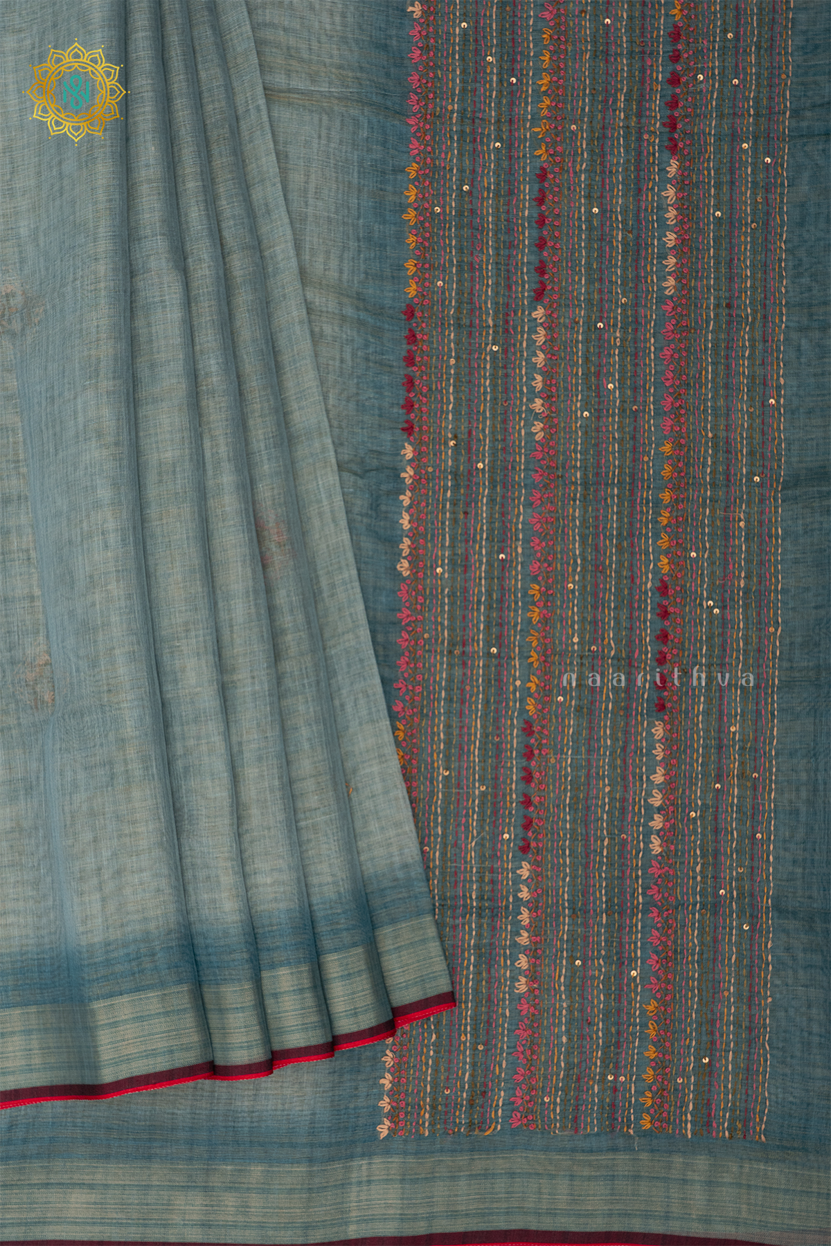 AQUA BLUE - LINEN TISSUE
