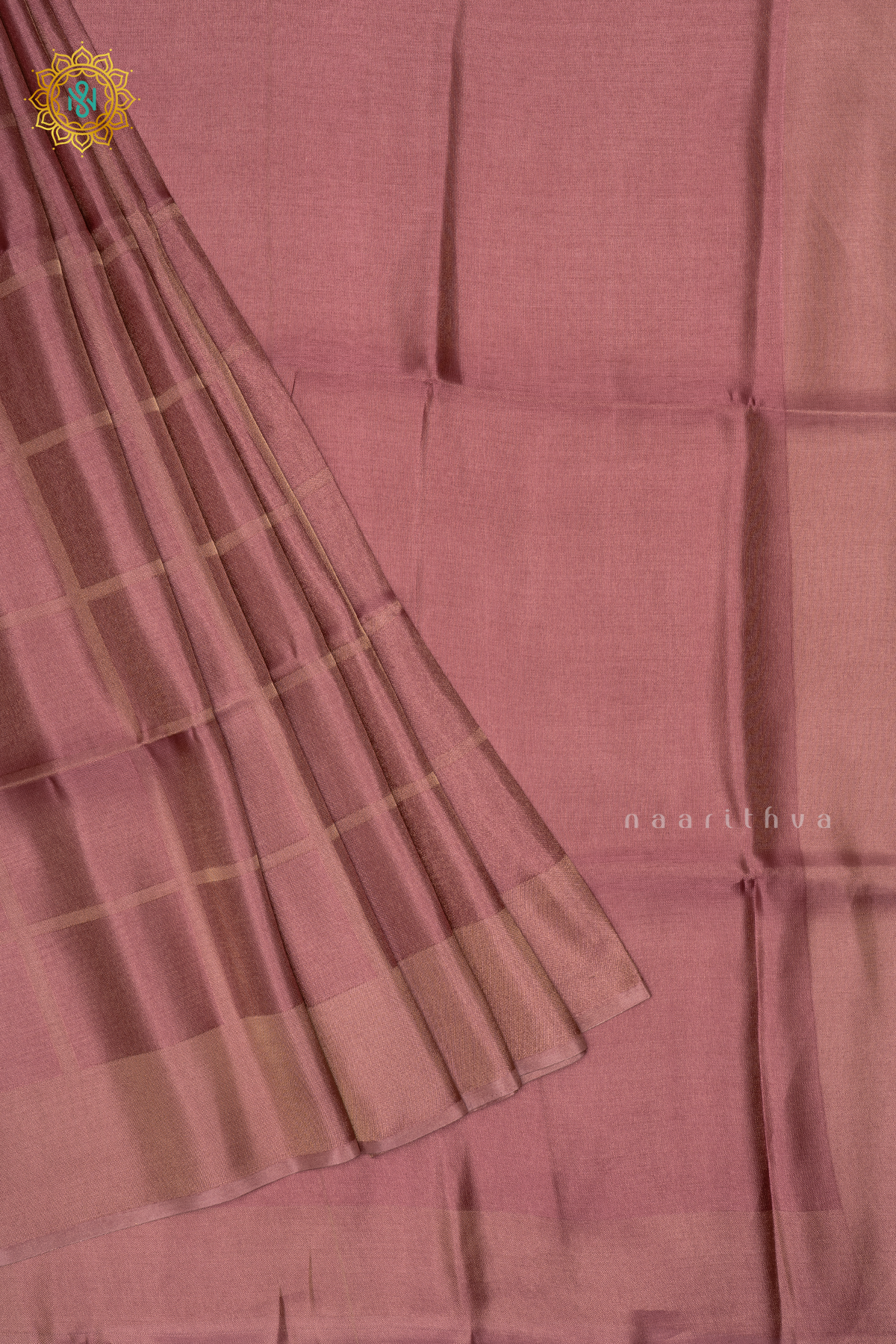 PINK - SEMI TISSUE SAREE