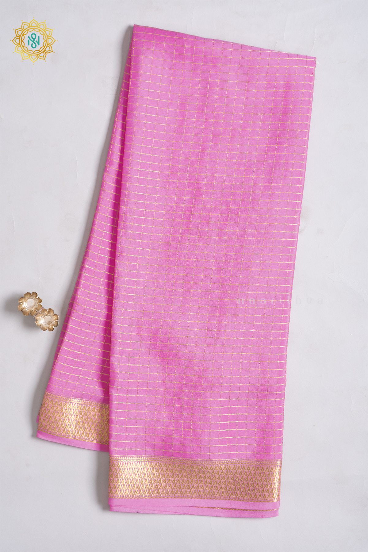 LIGHT PINK - PURE MYSORE CREPE SILK