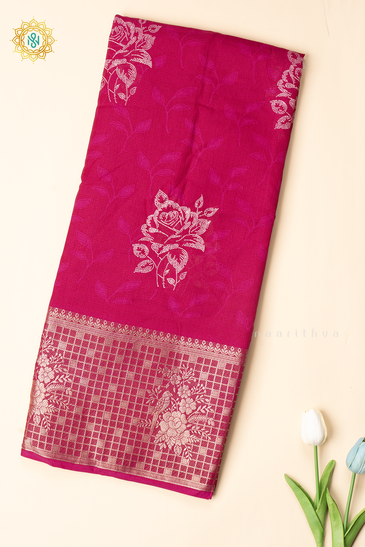 RANI PINK - SEMI GEORGETTE