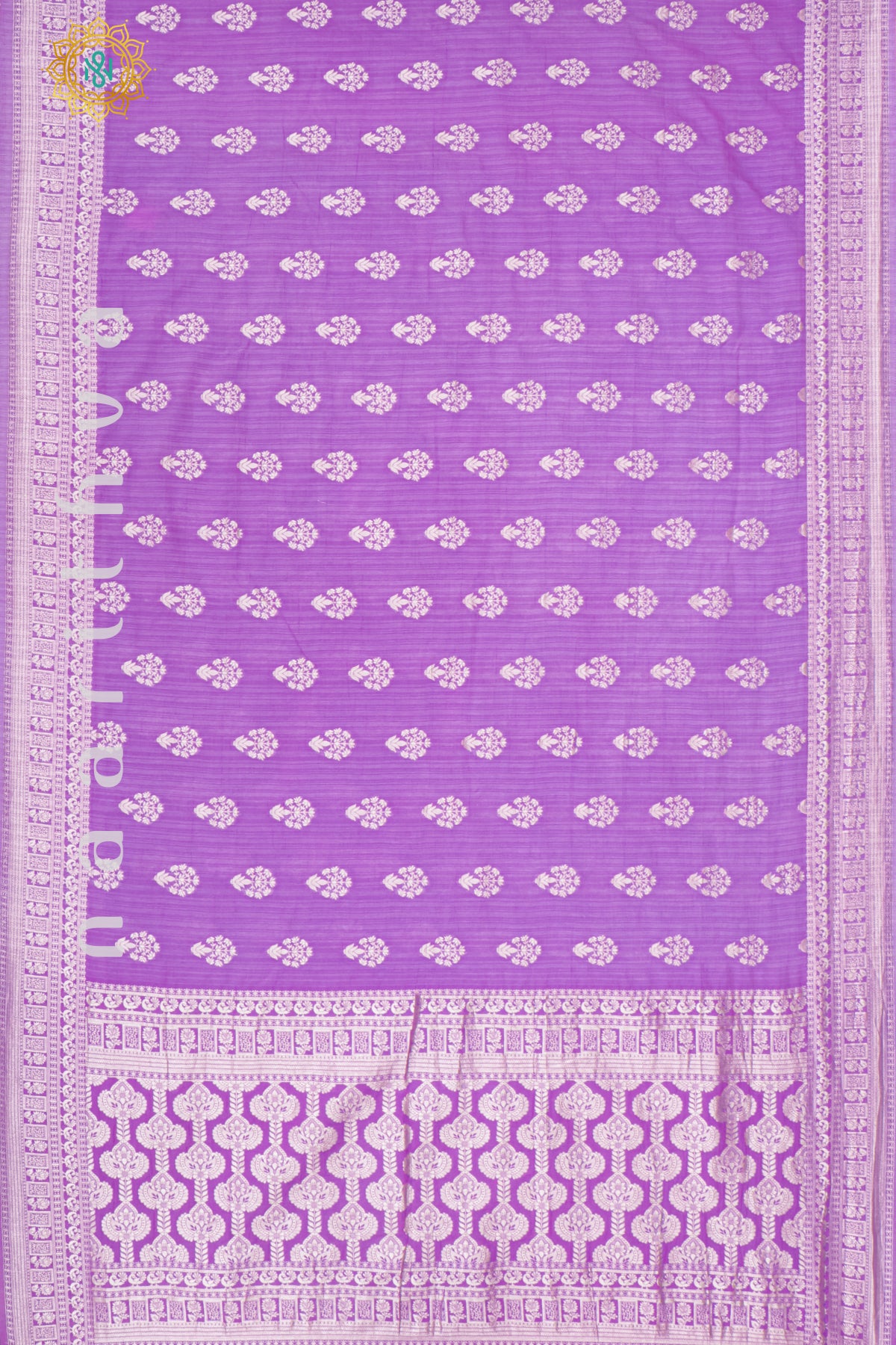 LAVENDER - SEMI TUSSAR GEORGETTE