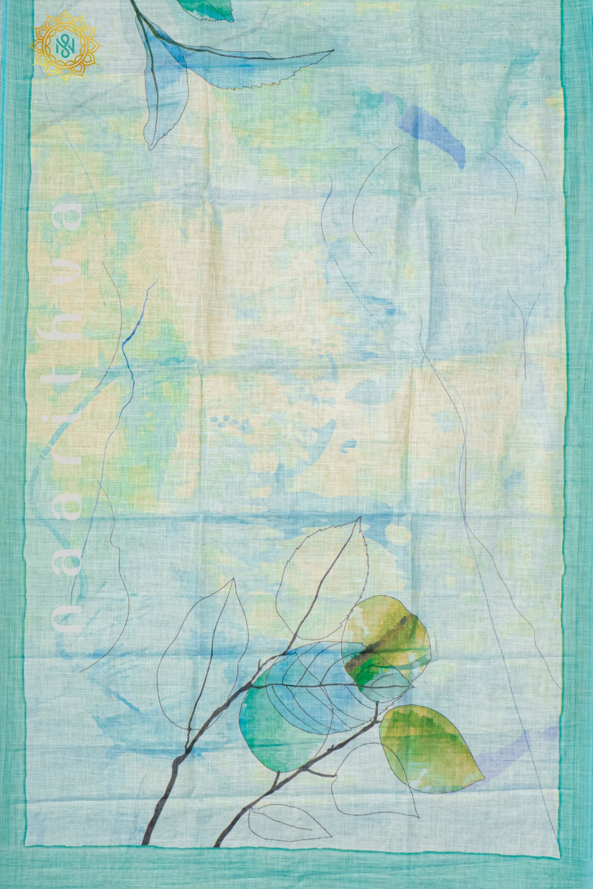 AQUA GREEN - LINEN TISSUE