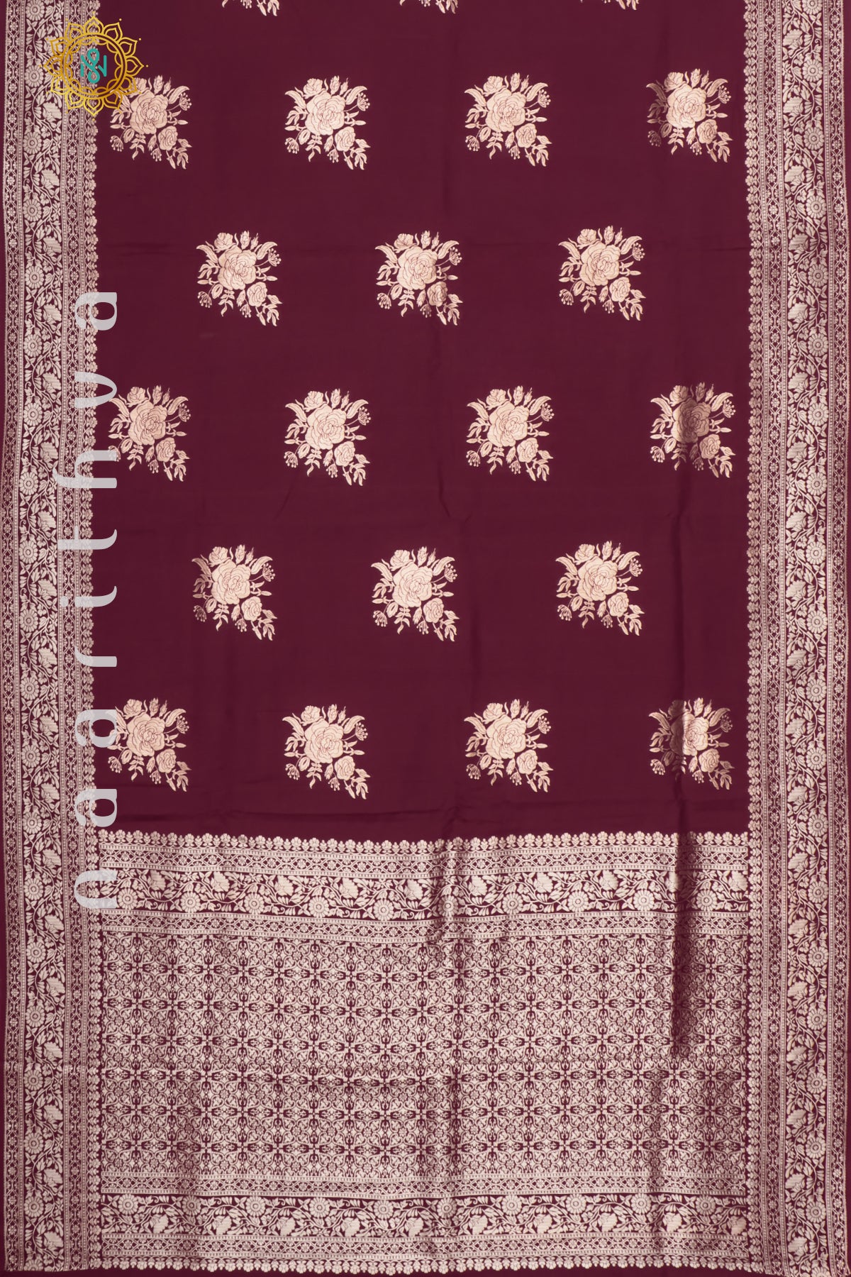 MAROON - DOLA SILK