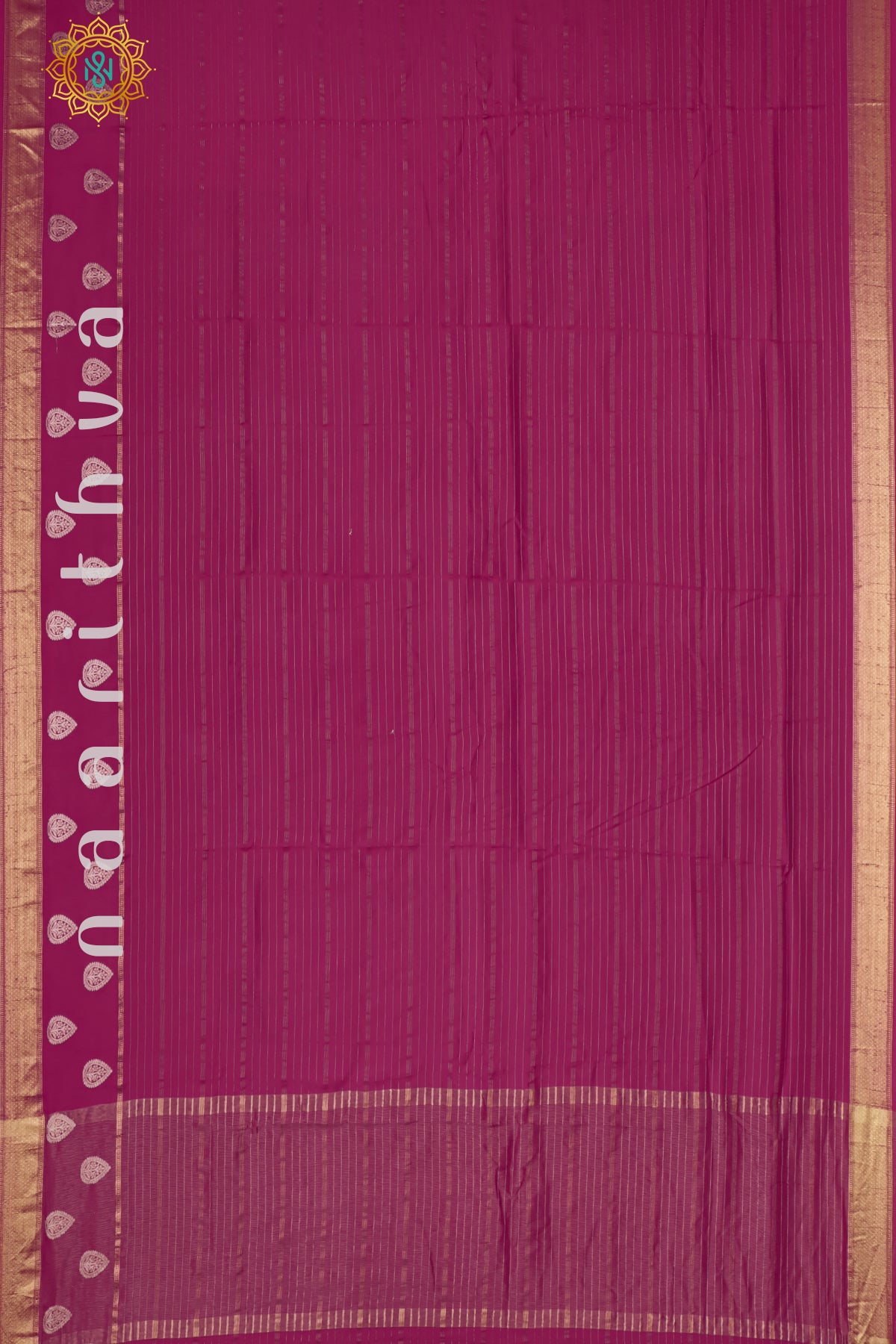 PINK WITH GREEN - DOLA SILK