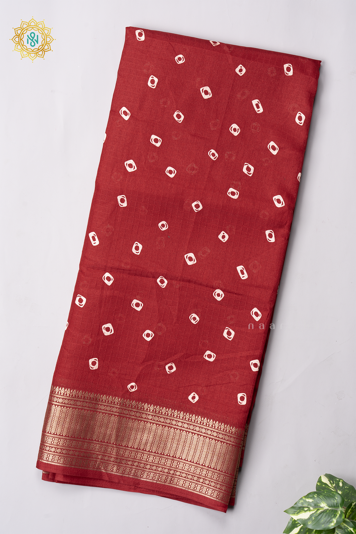 MAROON - DOLA SILK