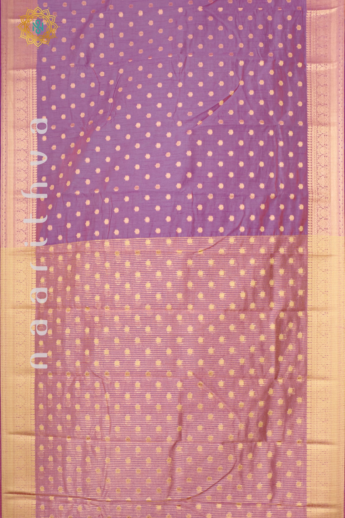 LAVENDER - SEMI RAW SILK