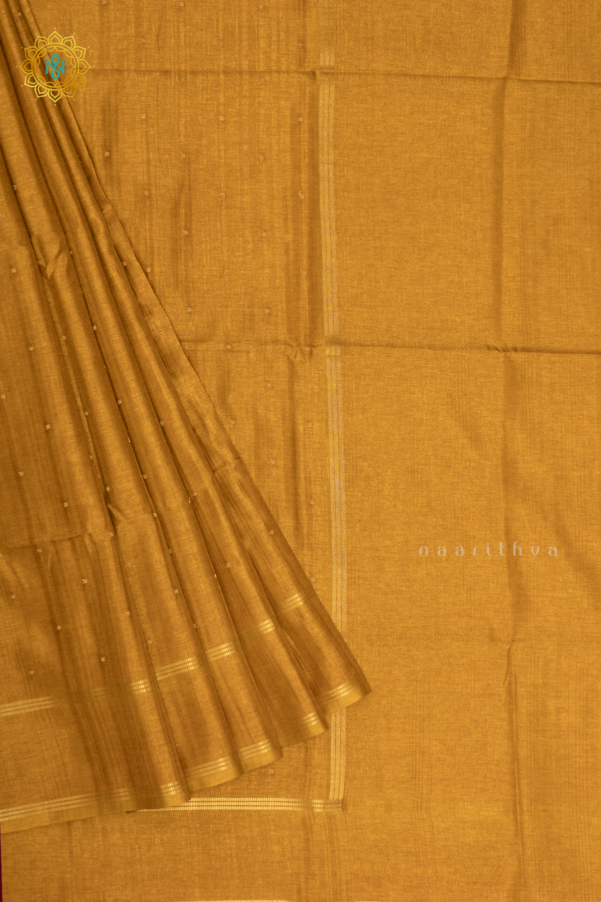 YELLOW - SEMI TUSSAR SILK