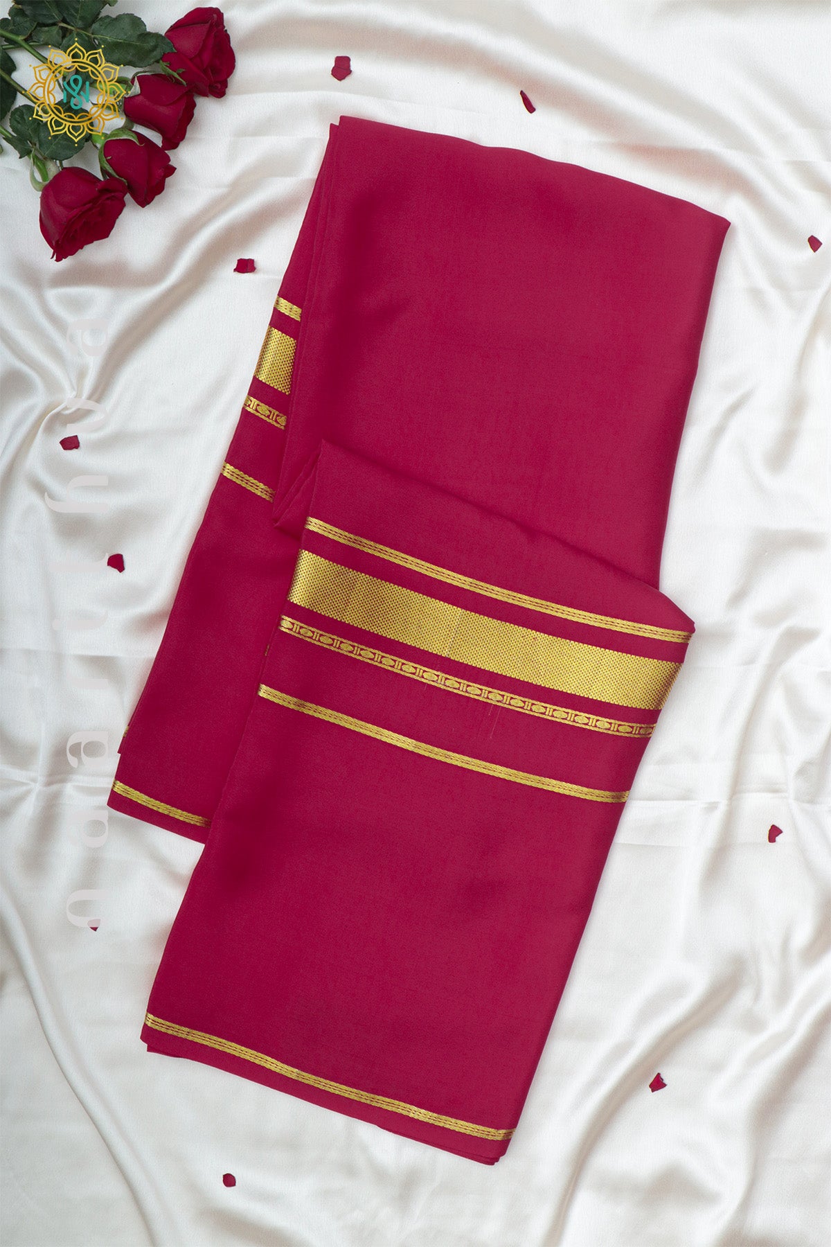 PINK - PURE MYSORE CREPE SILK