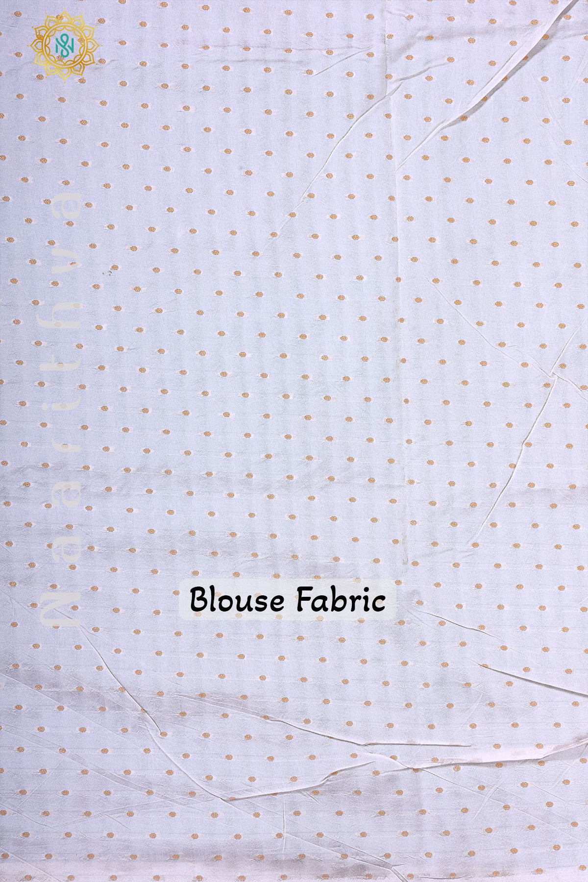 WHITE - SEMI CREPE SILK