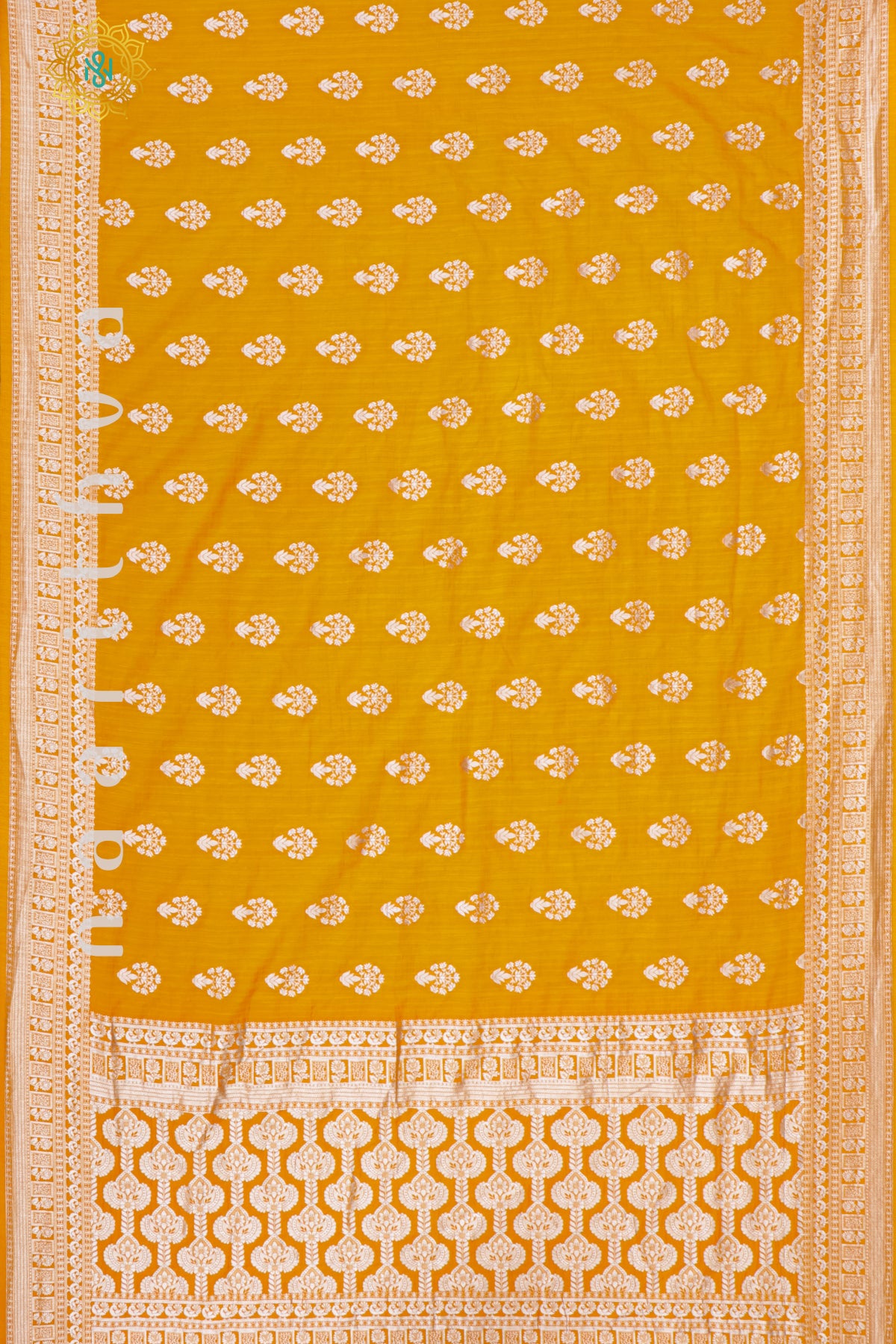 YELLOW - SEMI TUSSAR GEORGETTE