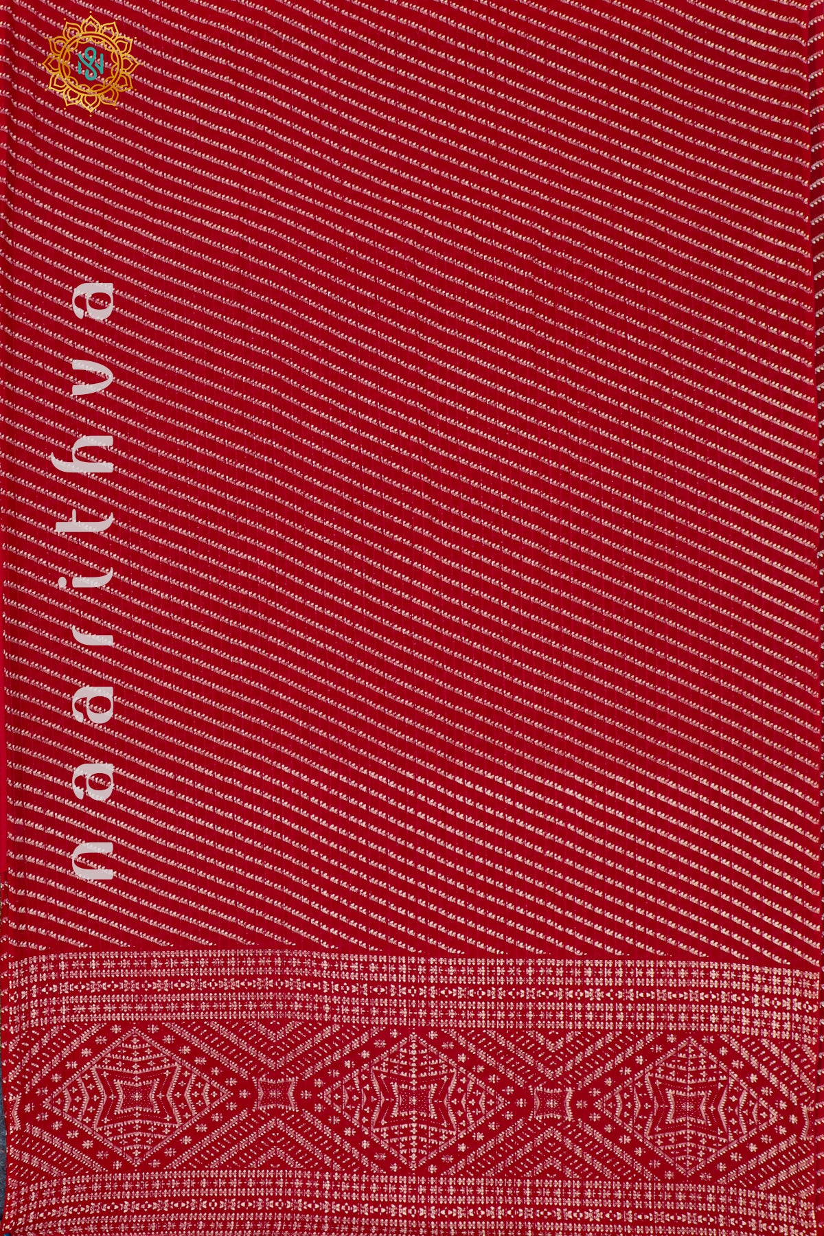 RED - SEMI GEORGETTE