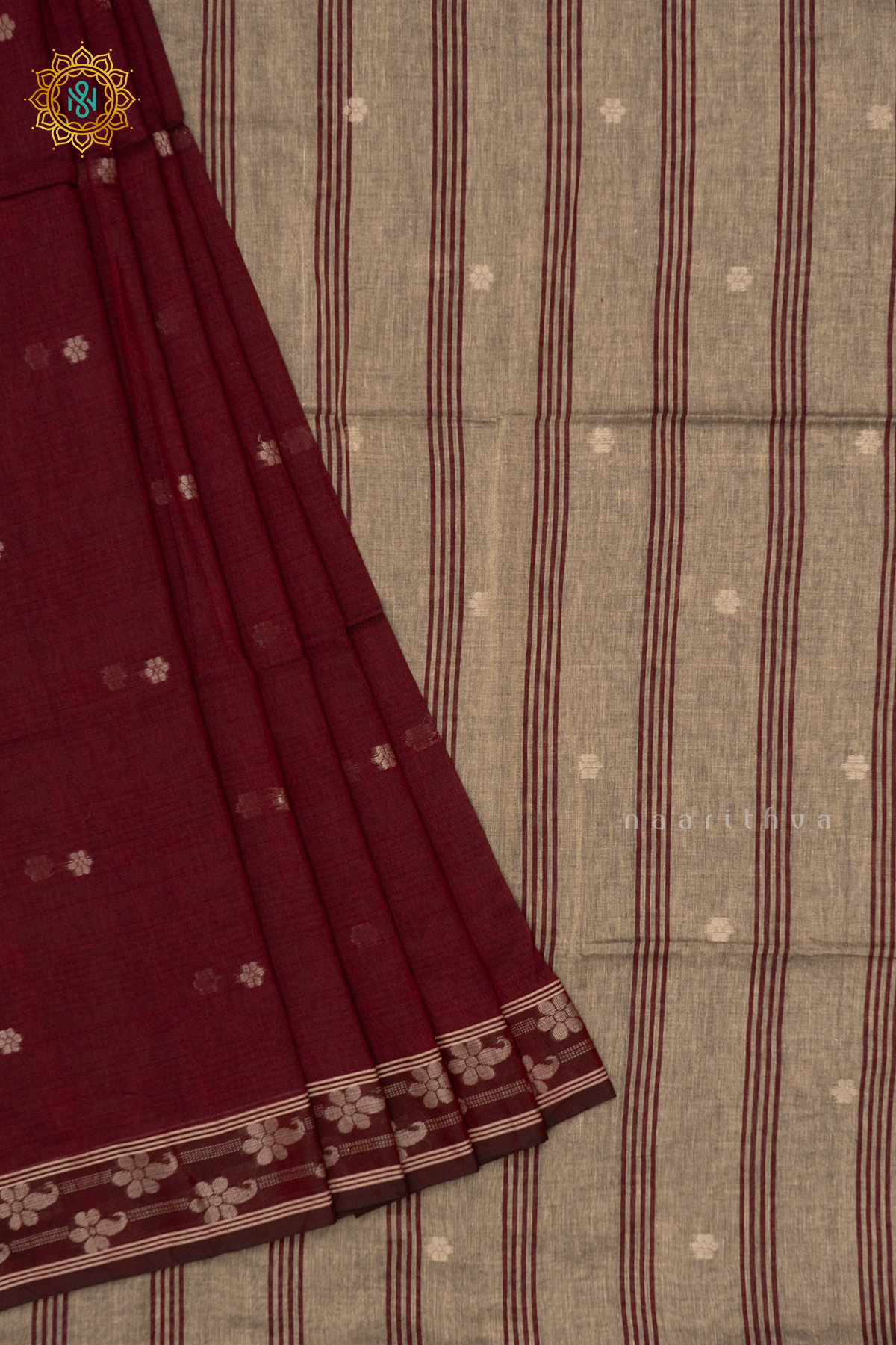 MAROON - MUL COTTON
