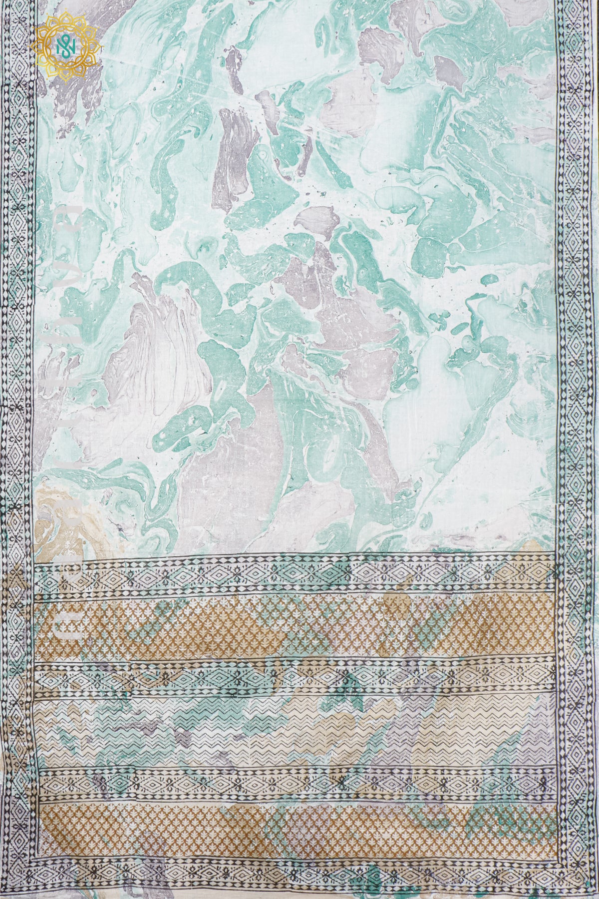 AQUA GREEN - MUL COTTON