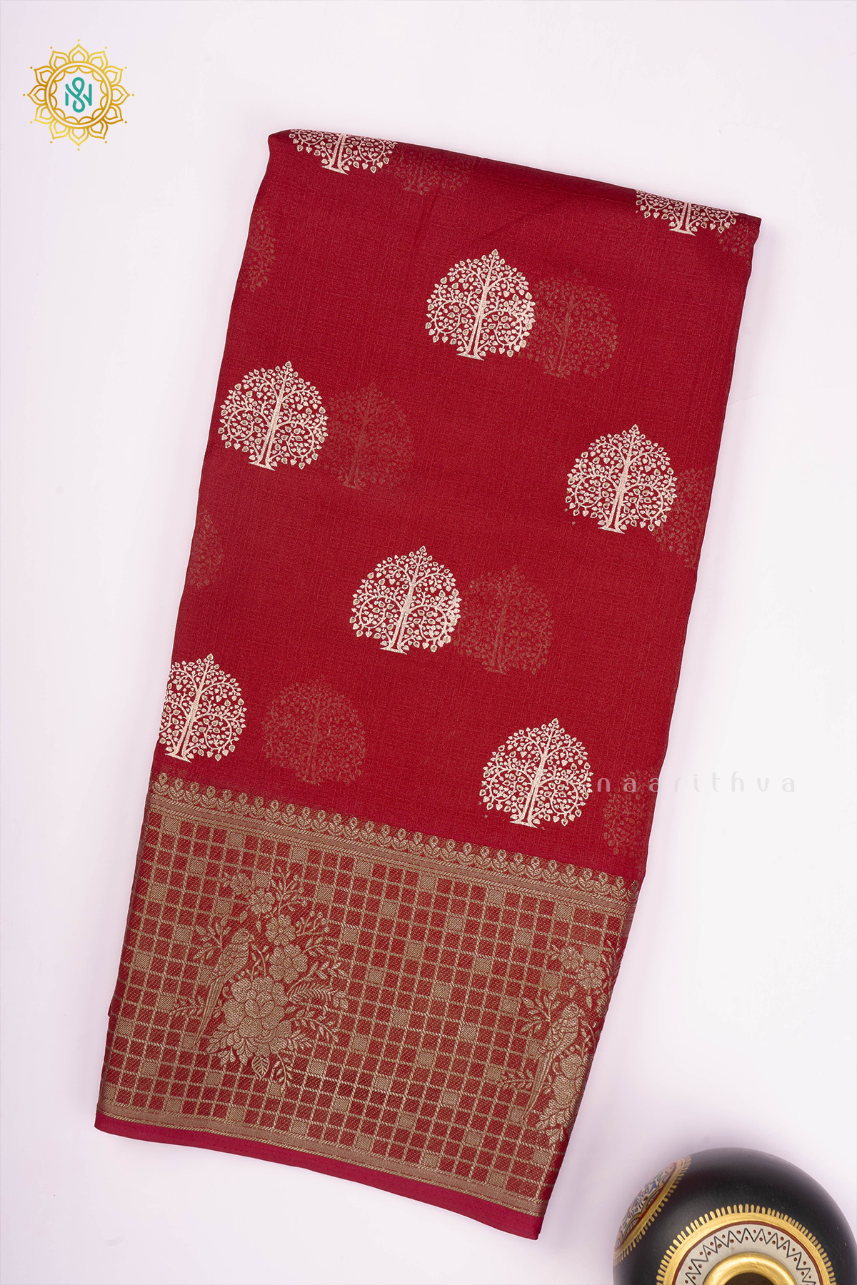 RED - SEMI GEORGETTE