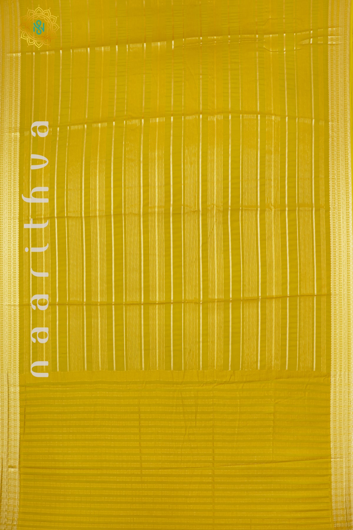 YELLOW - SEMI MYSORE CREPE SILK