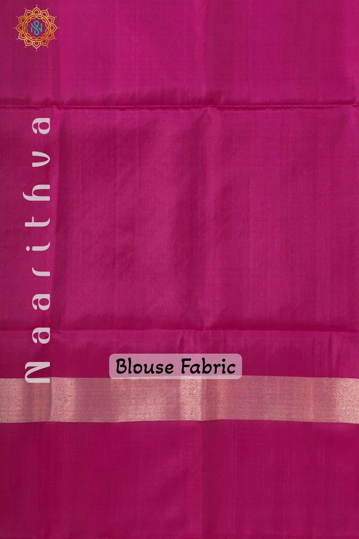 BLUE WITH PINK - PURE KANJIVARAM SOFT SILK