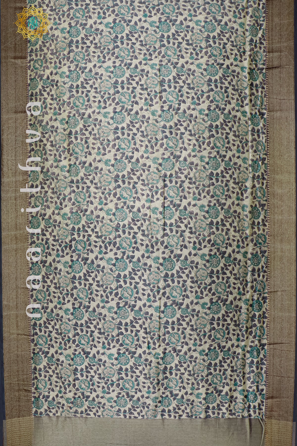 BLUE - CHANDERI SILK COTTON