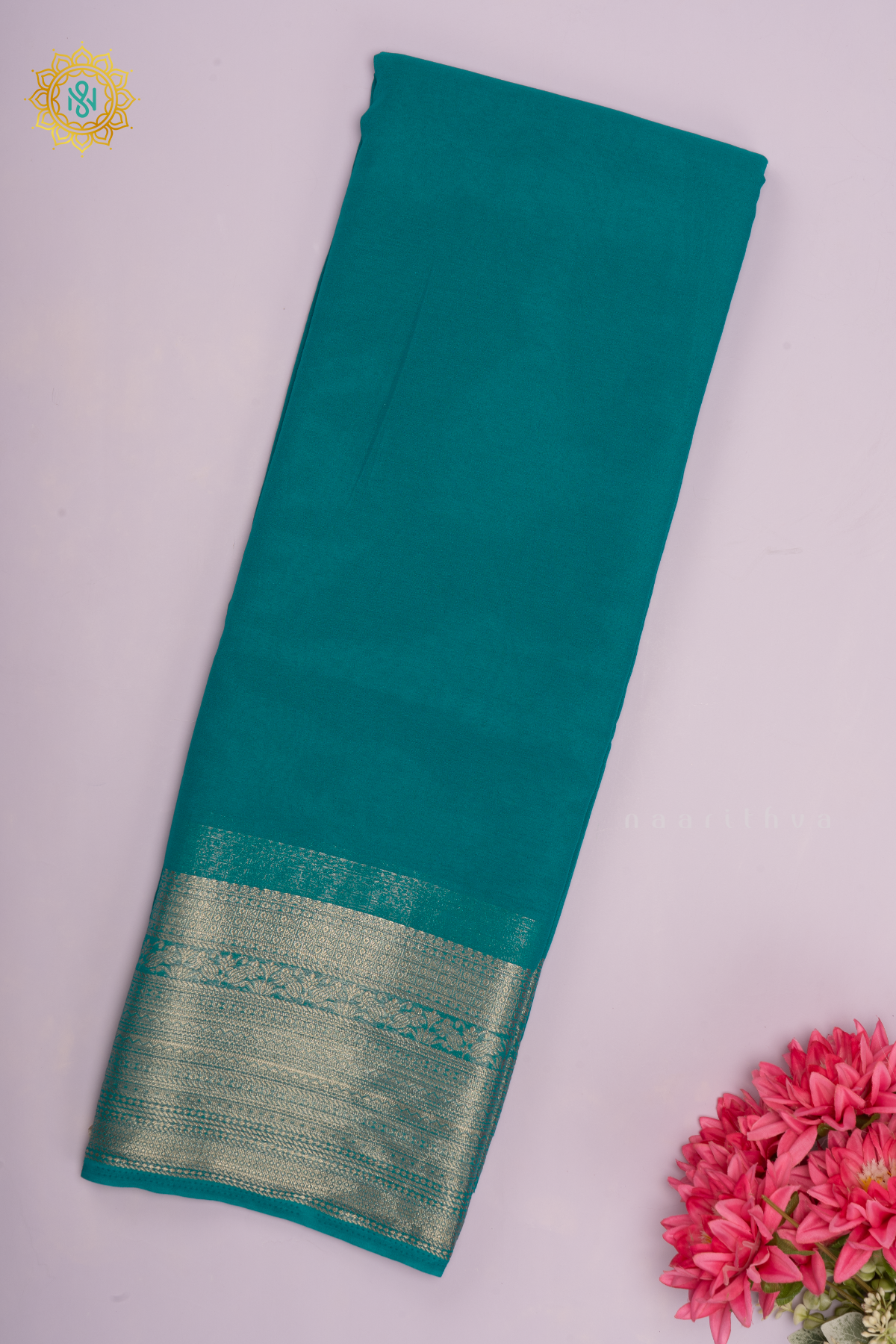 SKY BLUE - SEMI GEORGETTE