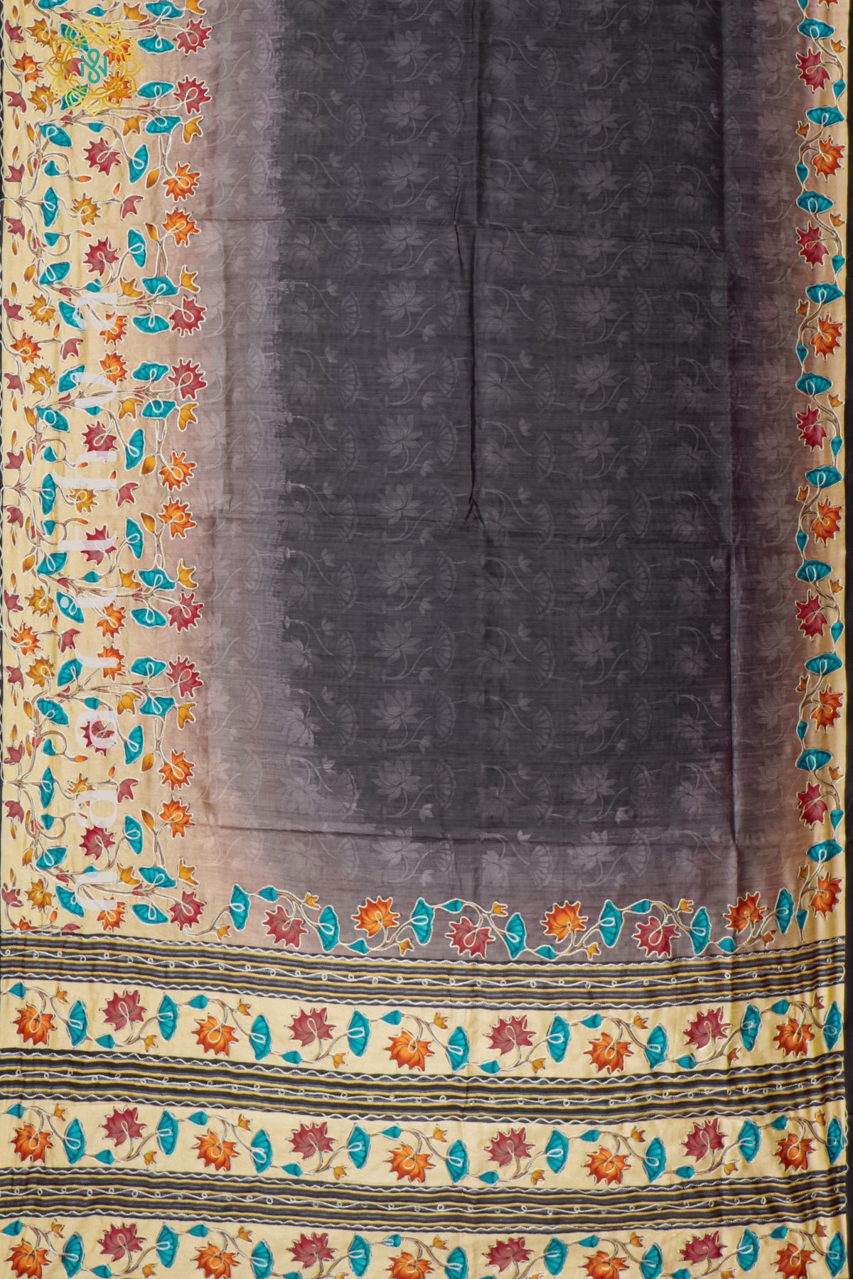 BLACK - CHANDERI SILK COTTON