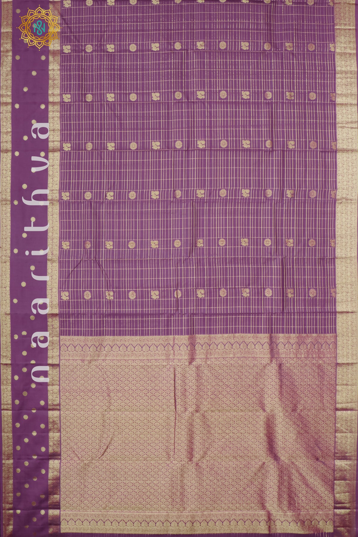 LAVENDER - PURE KANJIVARAM SILK