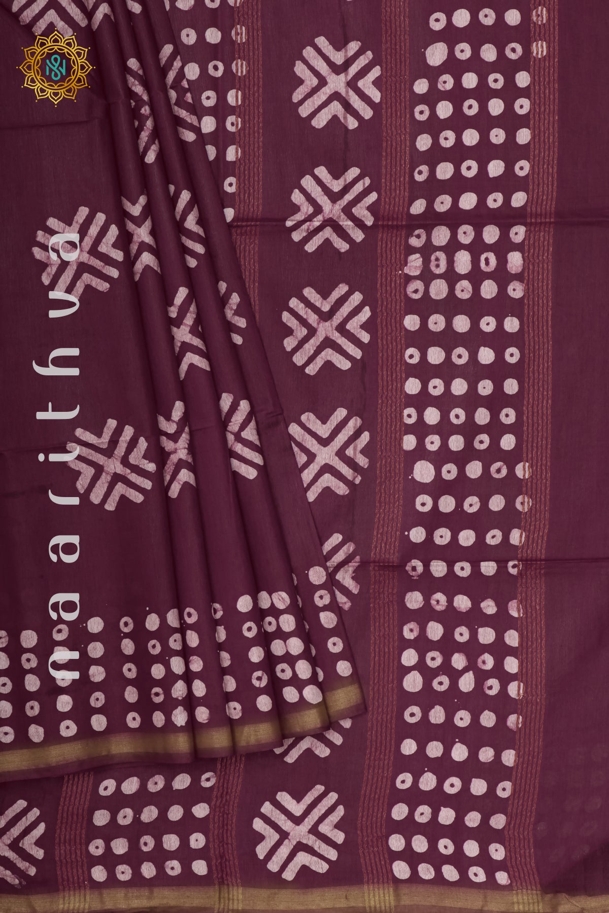 MAROON - SLUB COTTON