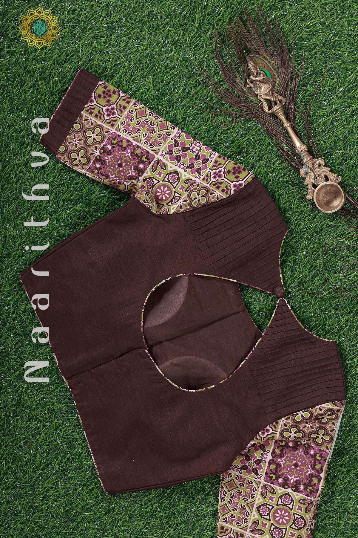 BROWN - READYMADE BLOUSE