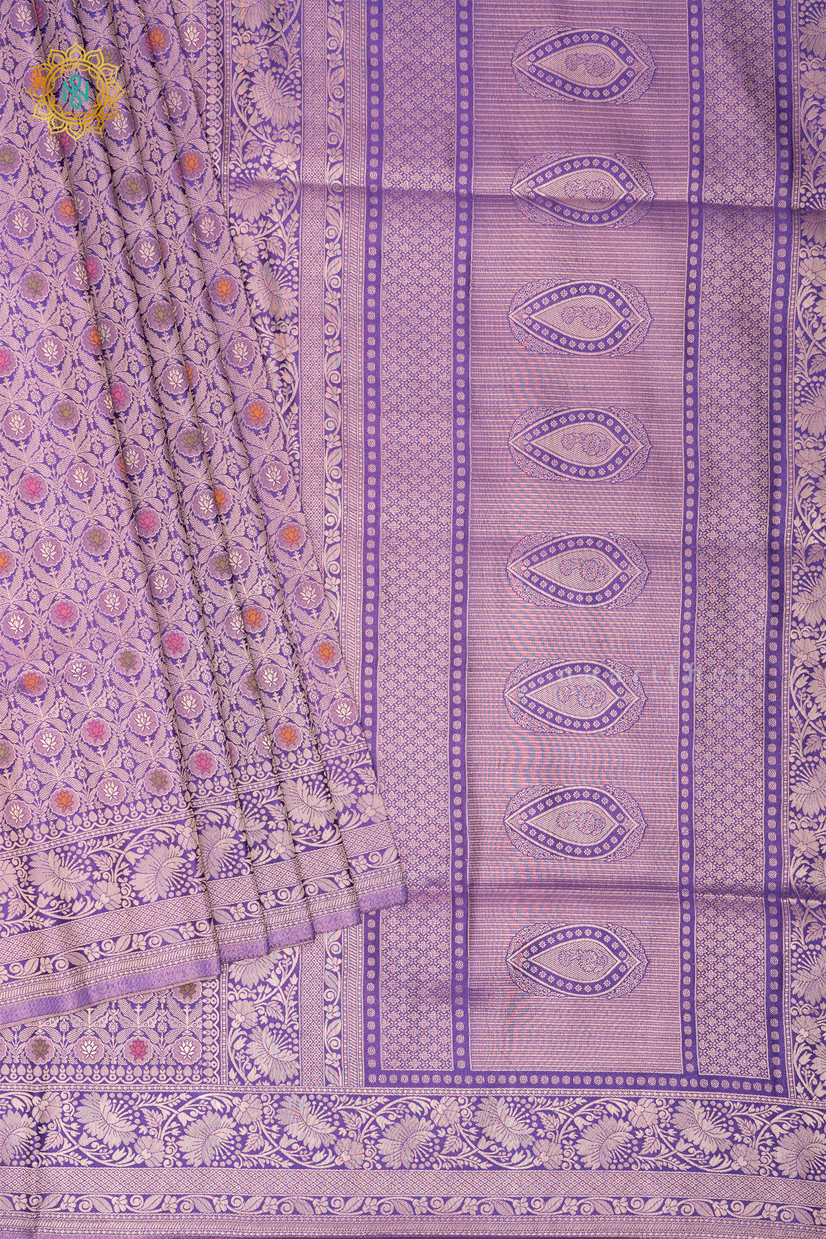 PURPLE - SEMI KATAN BANARASI