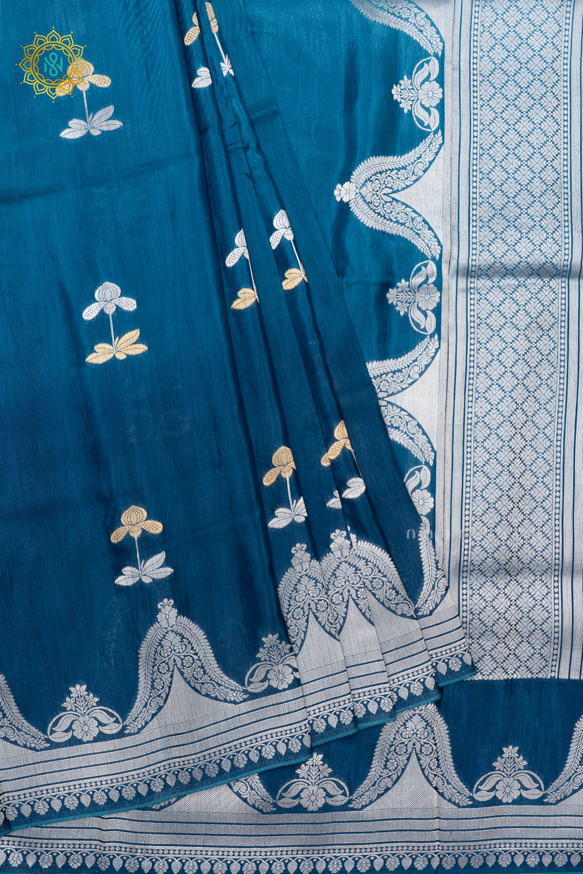 TEAL BLUE - DOLA SILK