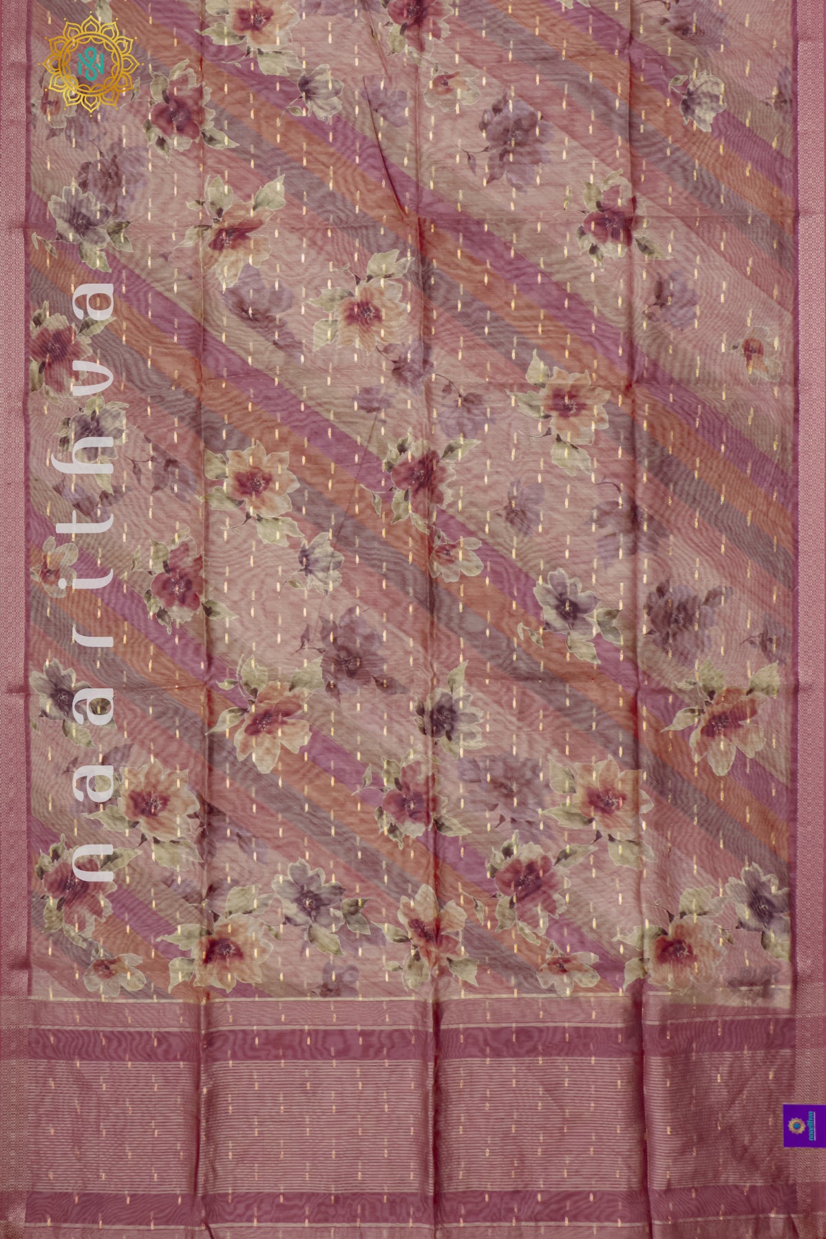 MAROON - CHANDERI SILK COTTON