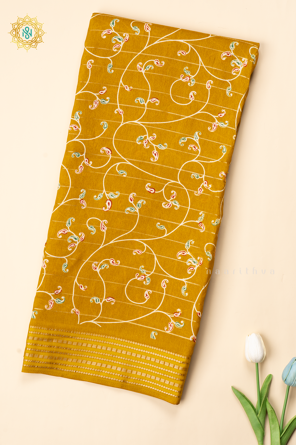 YELLOW - SEMI GEORGETTE
