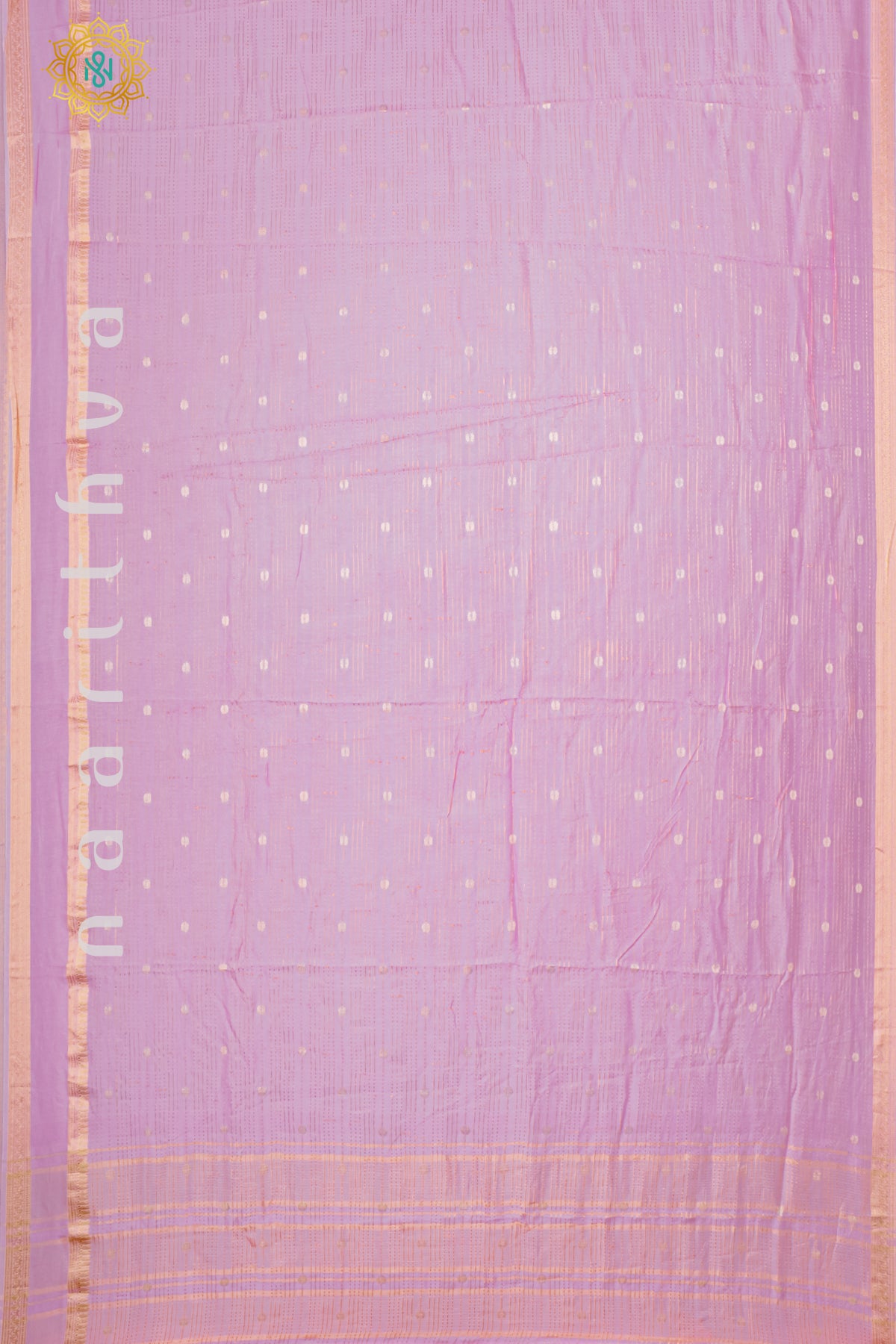 LIGHT PINK WITH RANI PINK - DOLA SILK