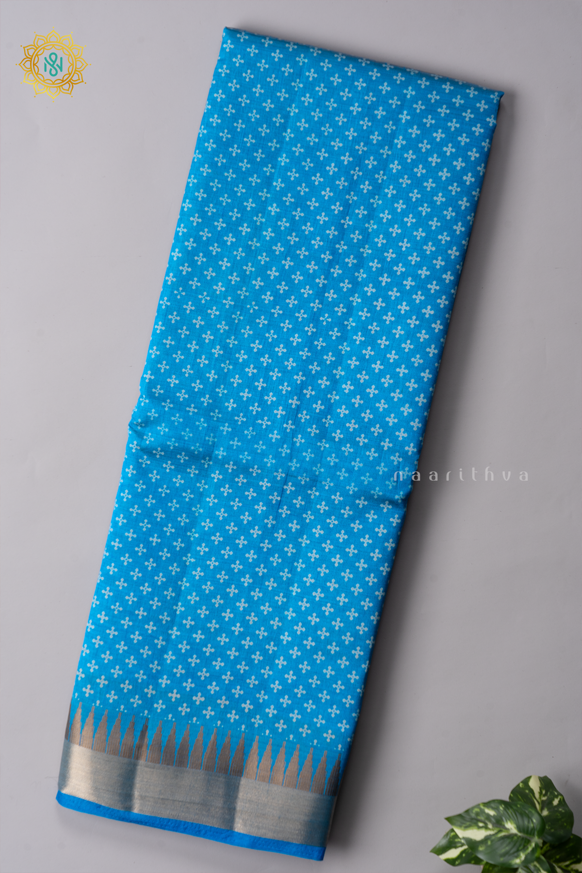SKY BLUE - SEMI TUSSAR