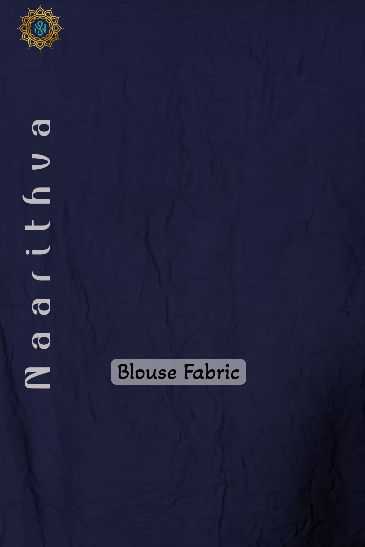 NAVY BLUE - CRUSHED CHIFFON