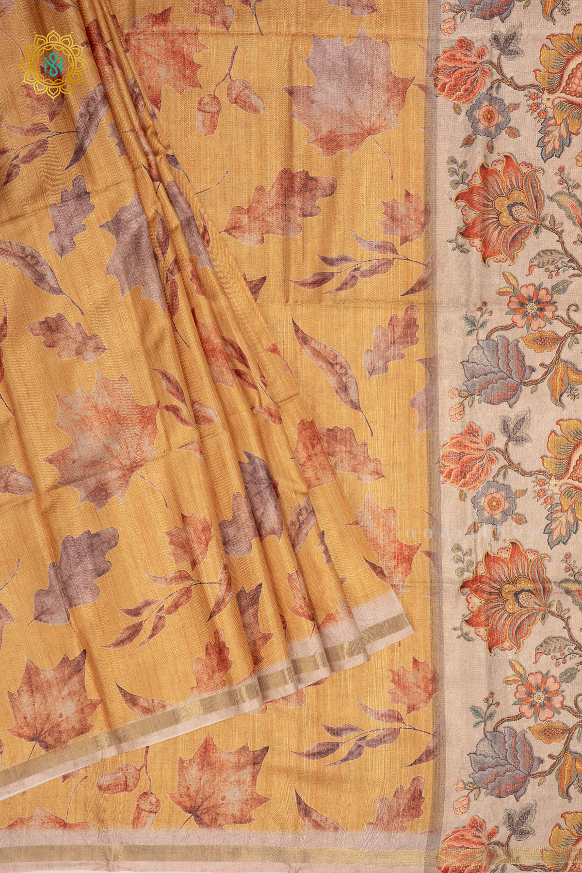 Yellow - Semi Kotha Crepe