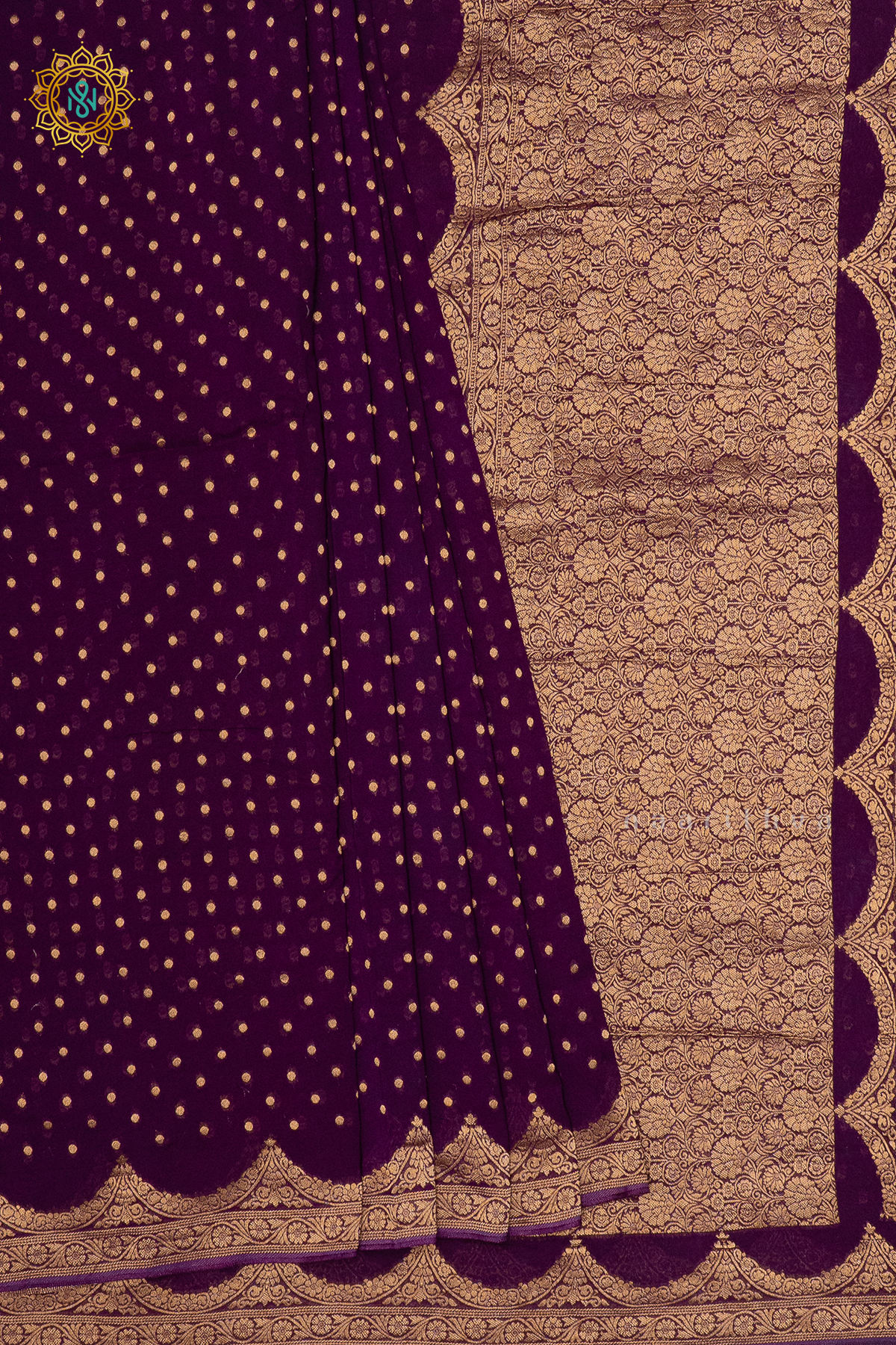 PURPLE - SEMI GEORGETTE