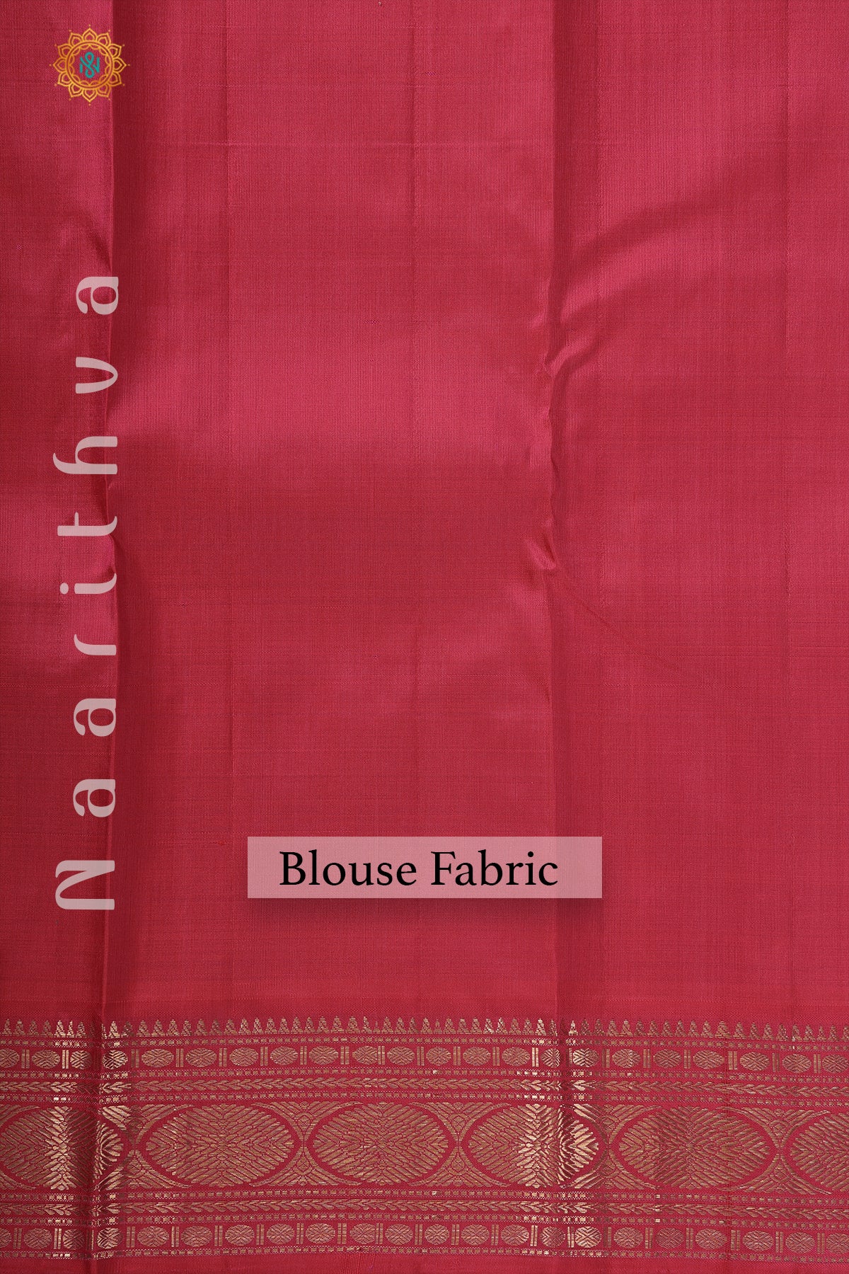 BOTTLE GREEN WITH PINK & YELLOW - PURE KANJIVARAM SILK
