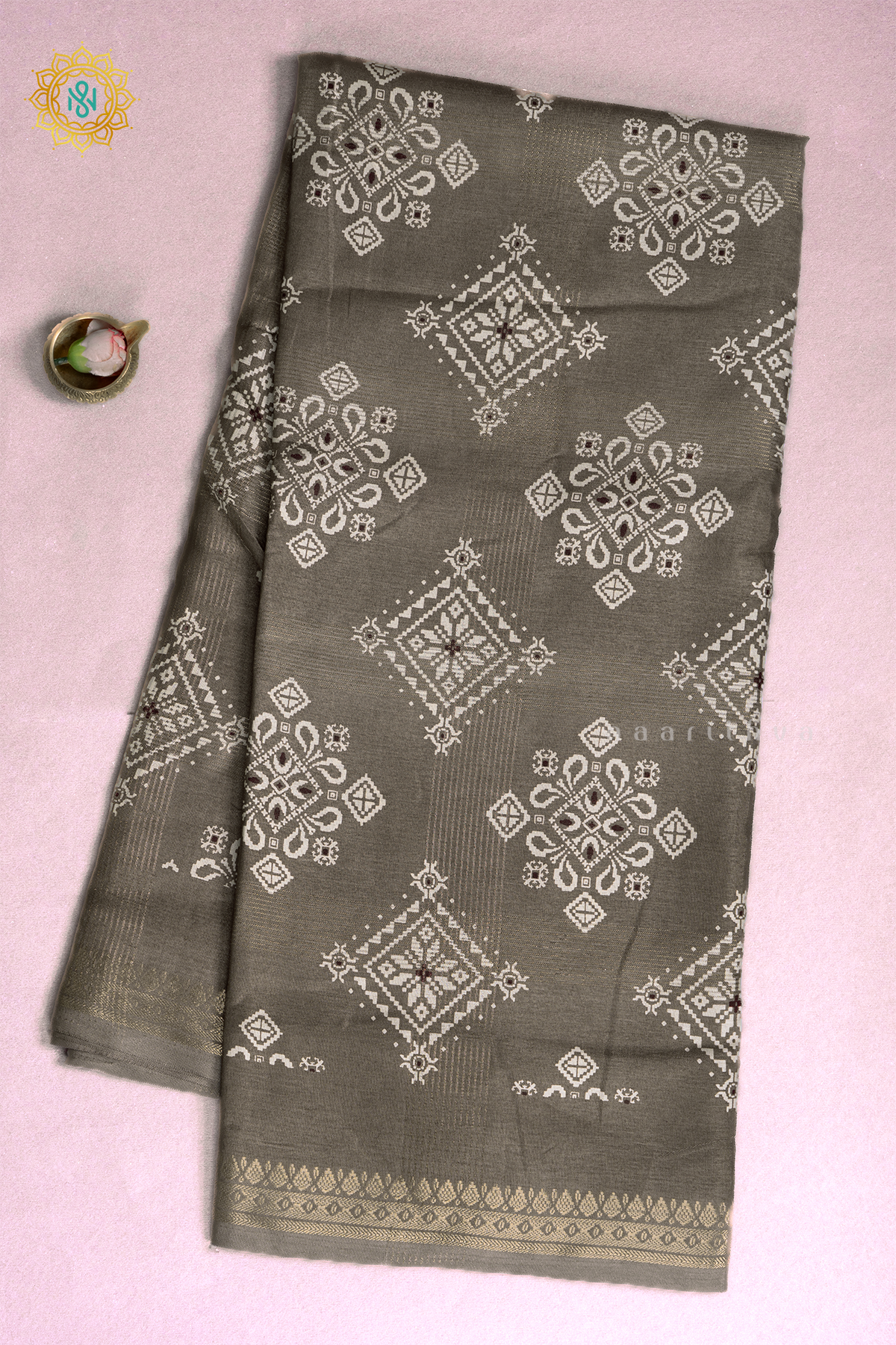 BROWNISH GREY - DOLA SILK
